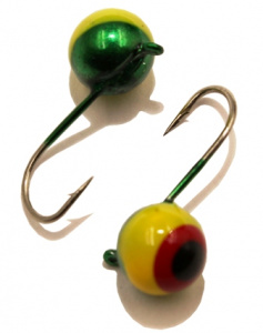 Дробинка с ушком d 7,0 мм, вес 3,2 гр, светофор  /10 шт/