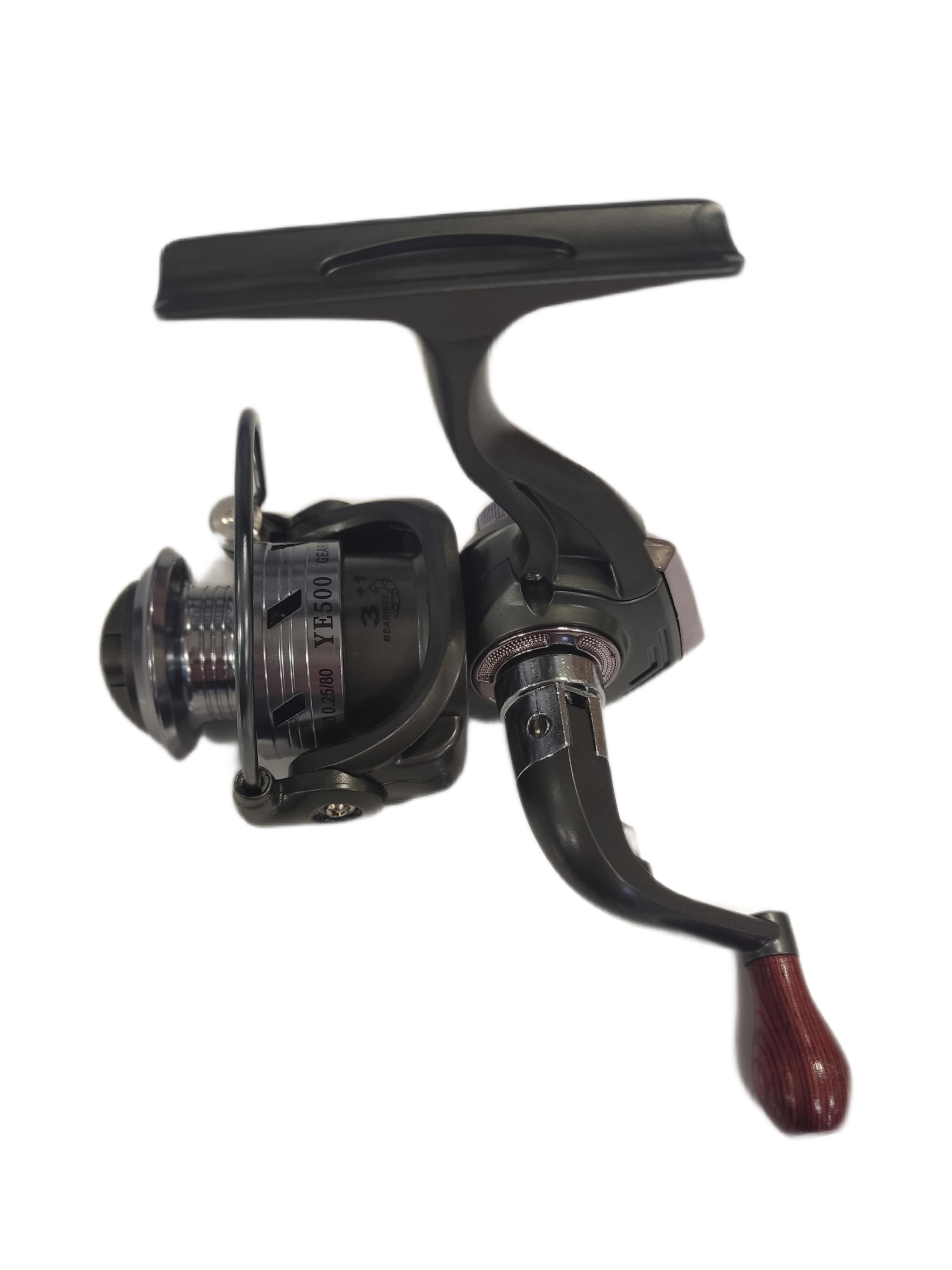 Катушка безынерционная, модель YE500, 3+1 подшипника, передний фрикцион