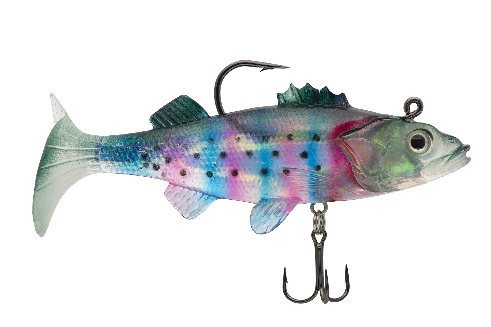 Виброхвост оснащённый CONDOR Crazy Bait NWPE03# размер 80 мм, вес 14 гр, цвет 03# (2 шт)