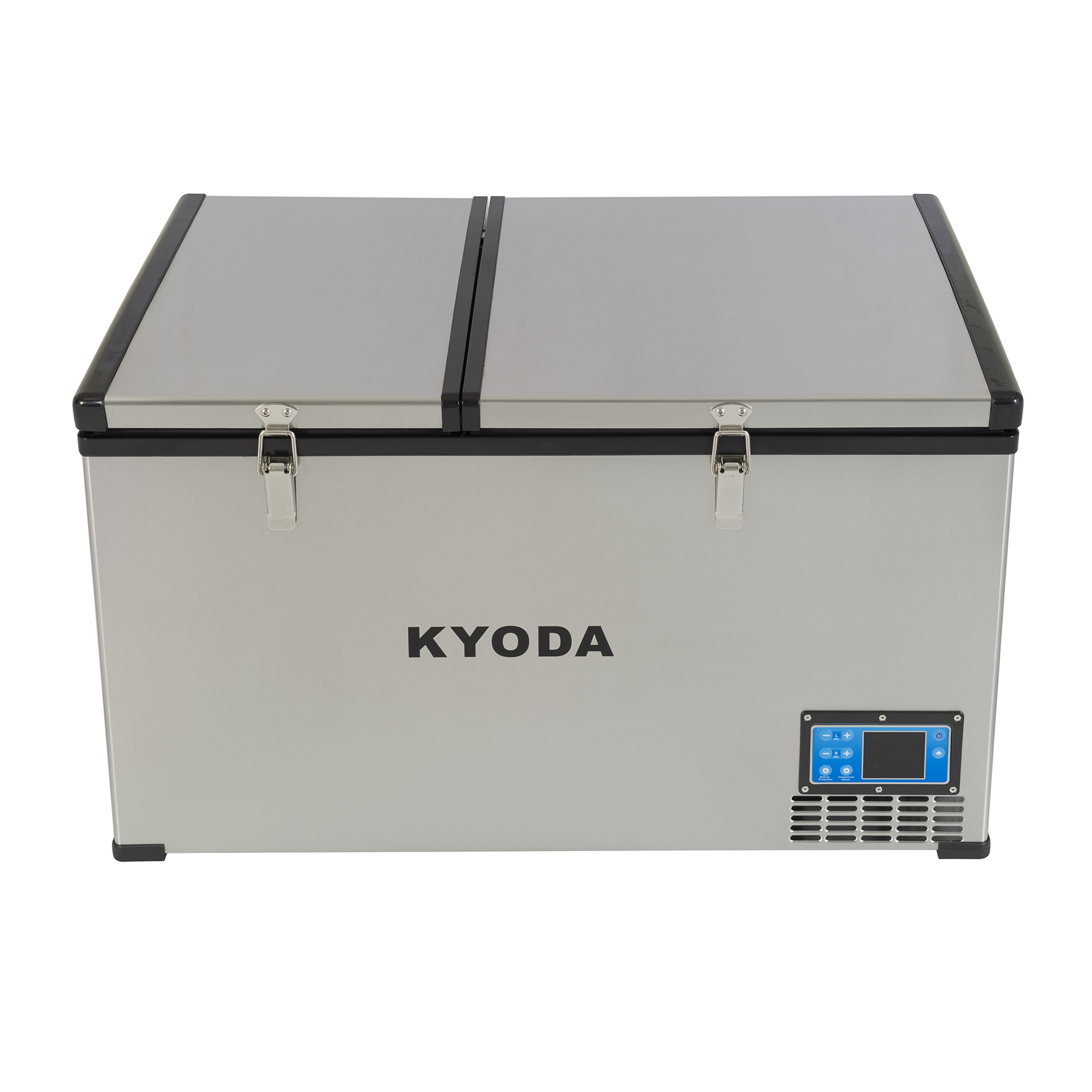 Автохолодильник Kyoda BCDS100, двухкамерный, объем 100 л, вес 32 кг Автохолодильник Kyoda BCDS100, двухкамерный, объем 100 л, вес 32 кг