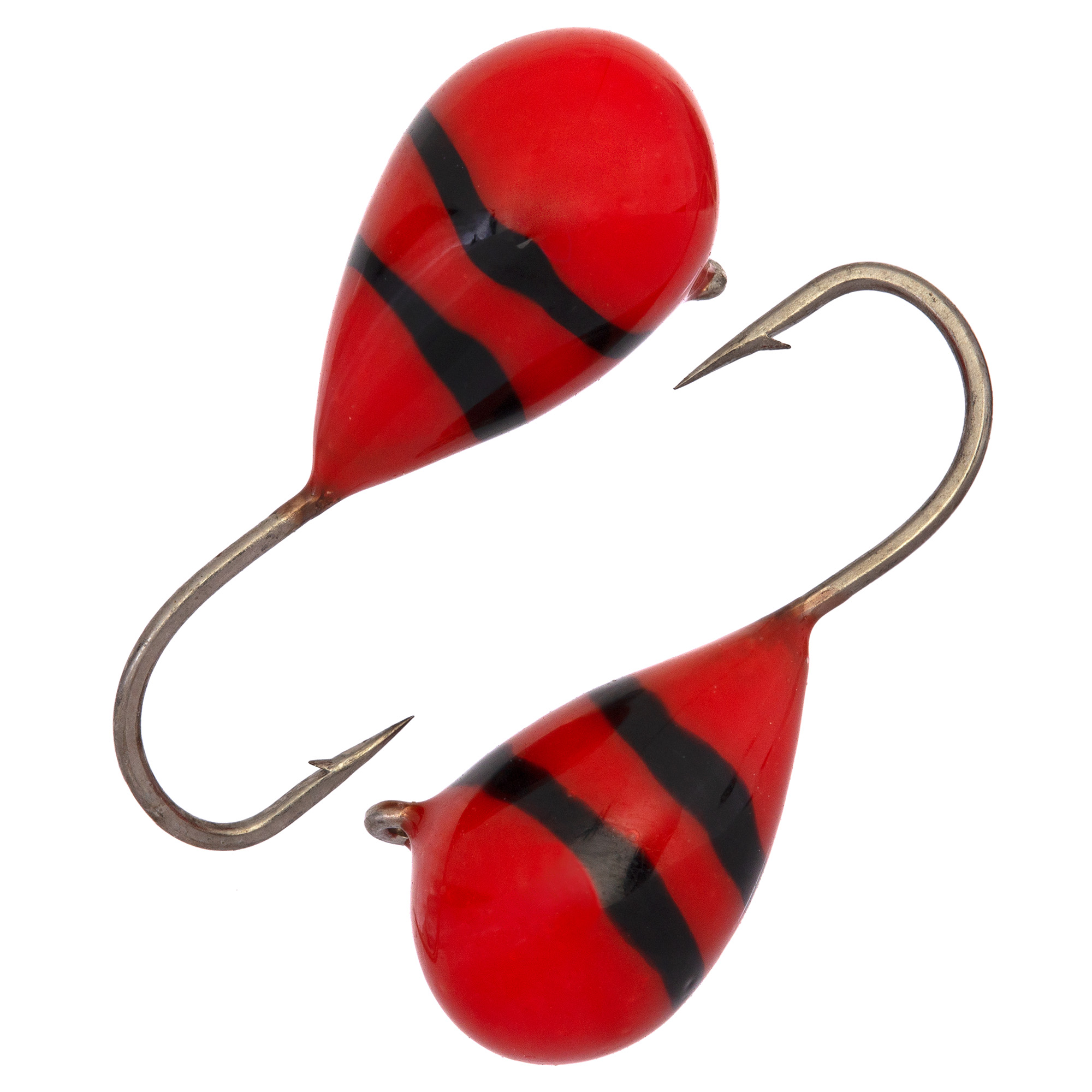 Капля с ушком d 3,0 мм, вес 0,5 гр, обмазка красная-винт /10 шт/