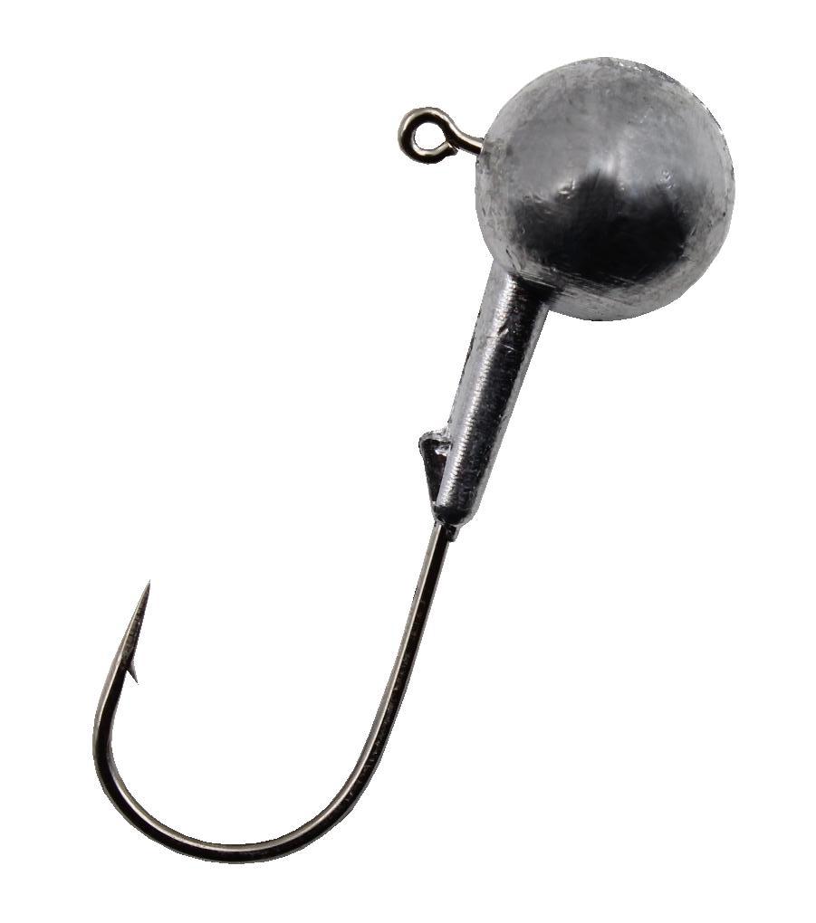 Дж. головка шар, крючок Kumho2412 (Корея), размер 1/0, вес 3,0 гр (20 шт)