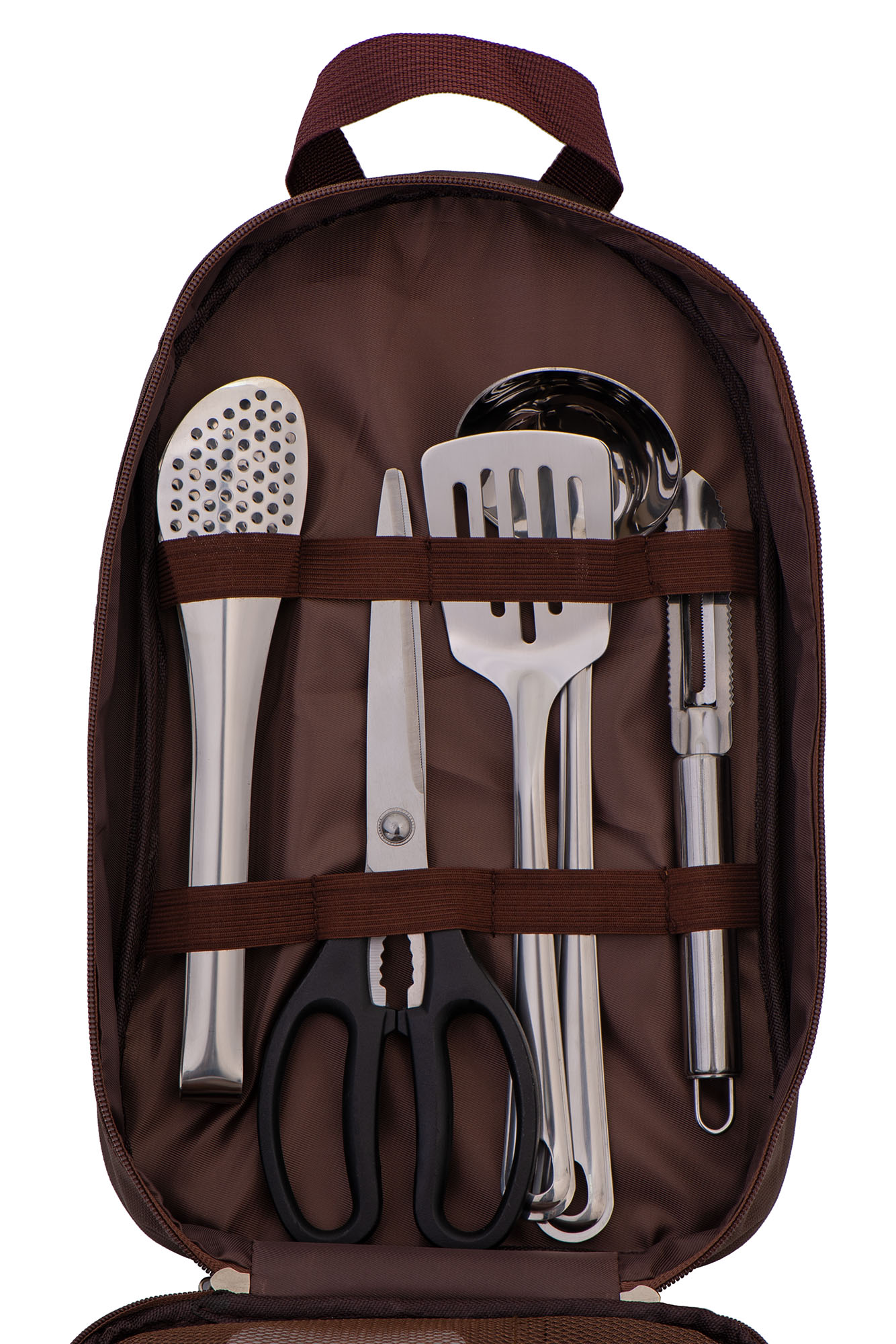 Туристический набор кухонных принадлежностей KYODA, в сумке Туристический набор кухонных принадлежностей KYODA, в сумке