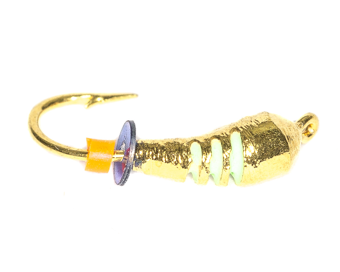 Уралка с рисками гальваника 3.0 мм, золото (15 шт)