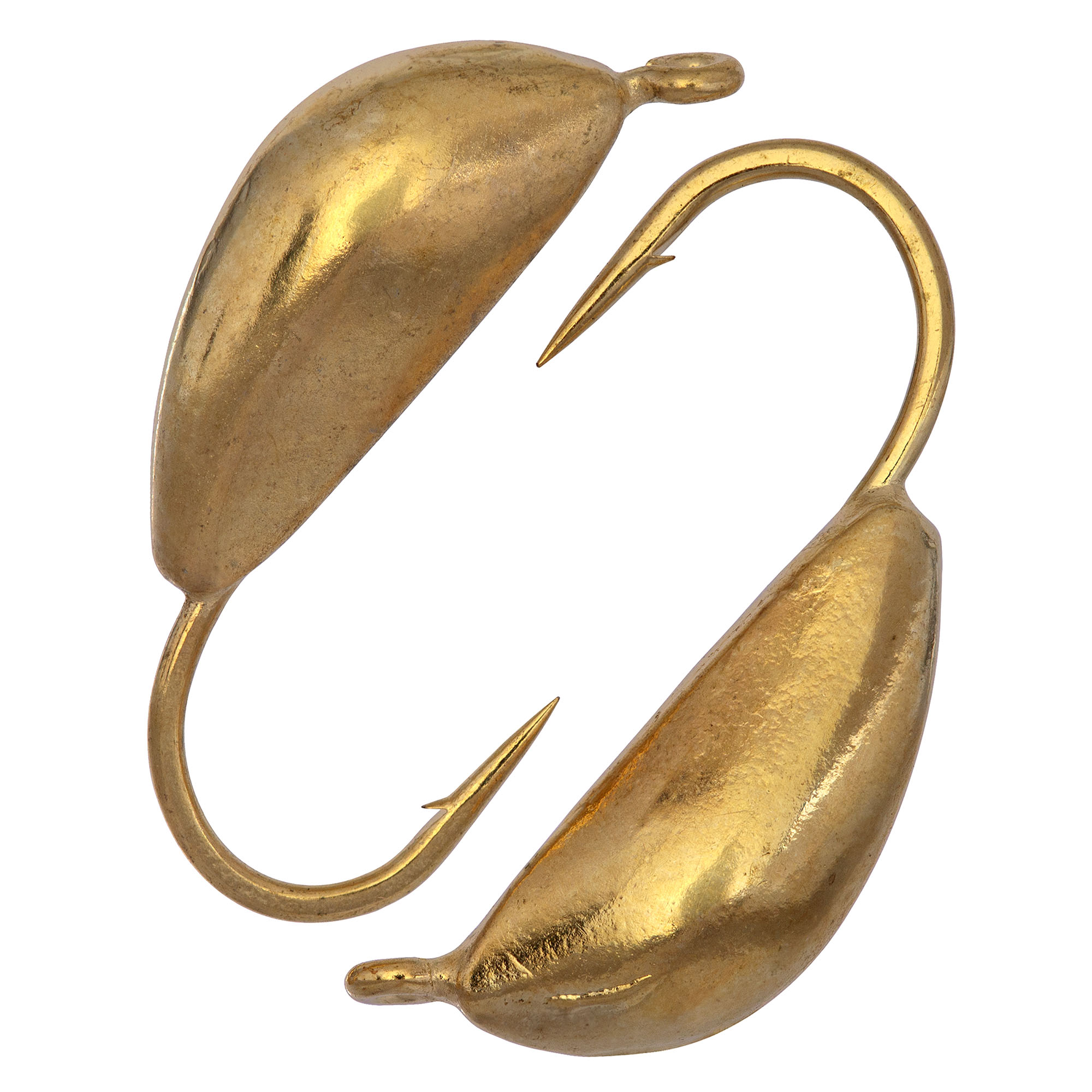 Банан d 3,0 мм, вес 0,9 гр, золото /10 шт/