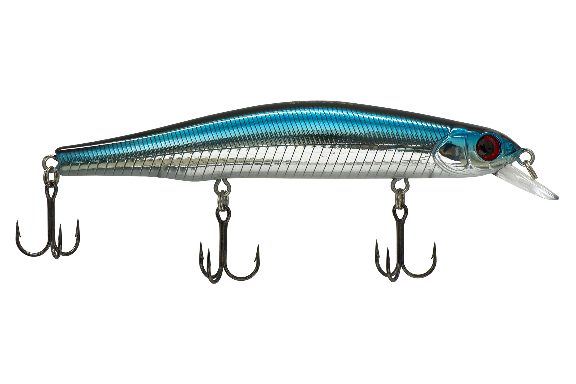 Воблер KYODA IRON MINNOW-110SP, длина 11,0 см, вес 17.0 гр, цвет P98, заглубление 0,5-1,0м.