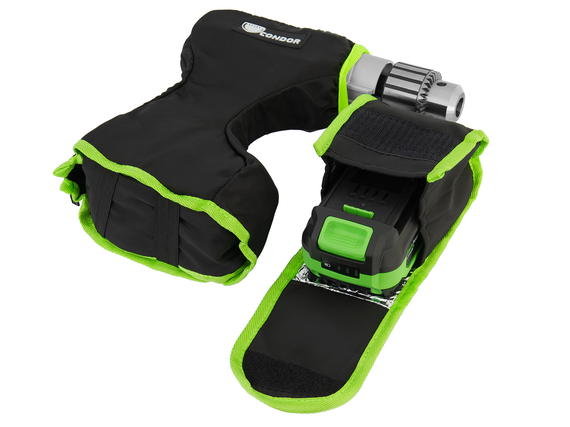 Чехол для шуруповерта изотермический, лимонный кант Чехол для шуруповерта изотермический, лимонный кант