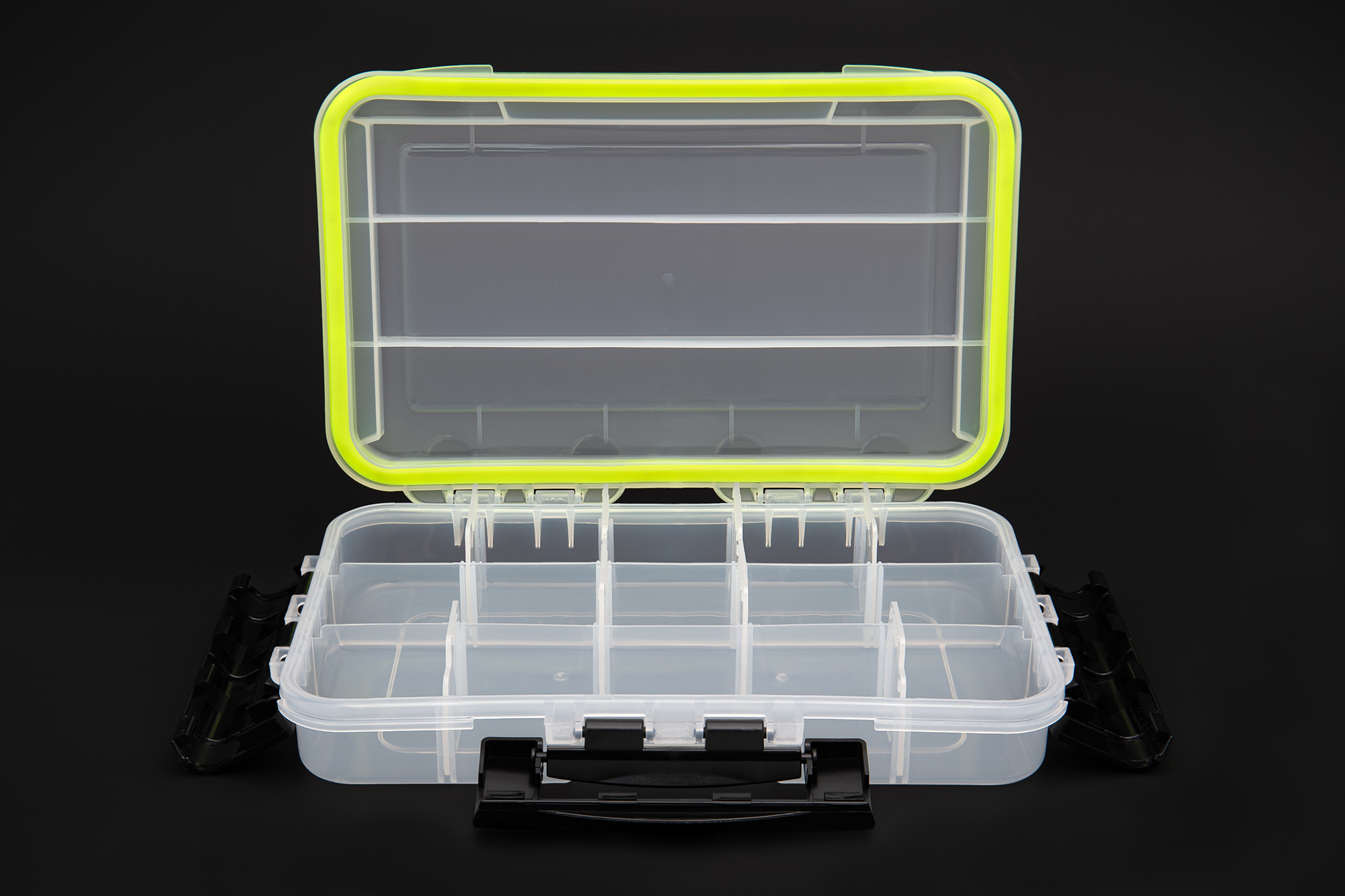 Коробка пластиковая для мелких принадлежностей двустороняя малая ( 270*170*50 мм)  60 ET