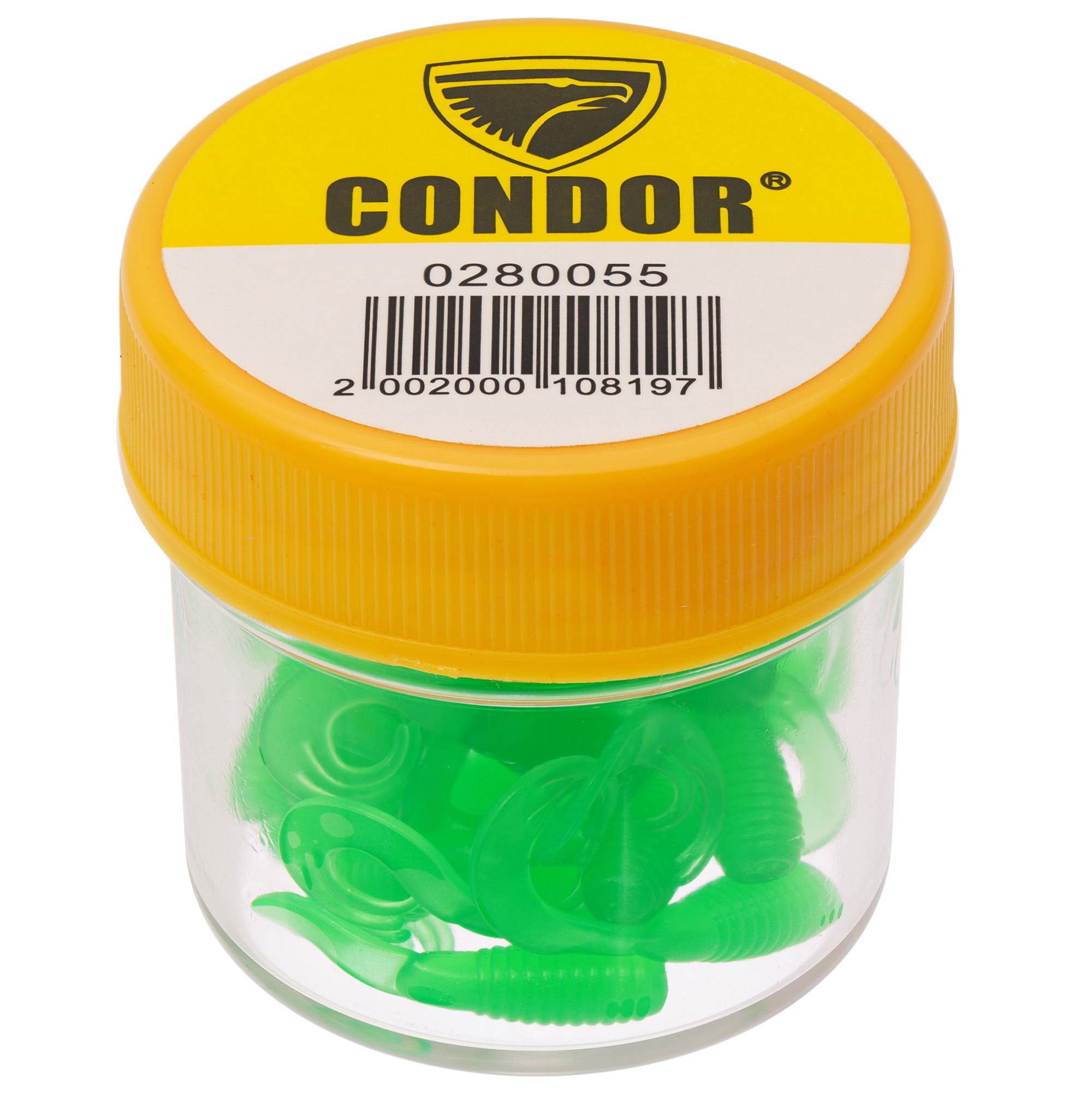 Твистер CONDOR Crazy Bait CTF25 размер 25 мм, цвет 055 (25 шт)