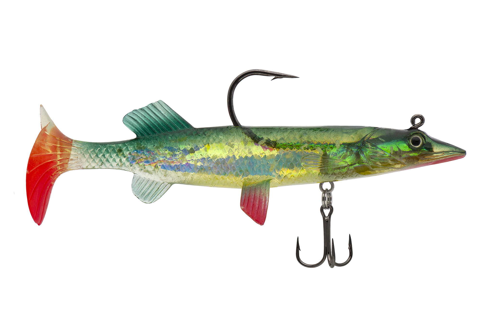 Виброхвост оснащённый CONDOR Crazy Bait BWPK05 размер 120 мм, вес 20 гр, цвет 01# (2 шт)