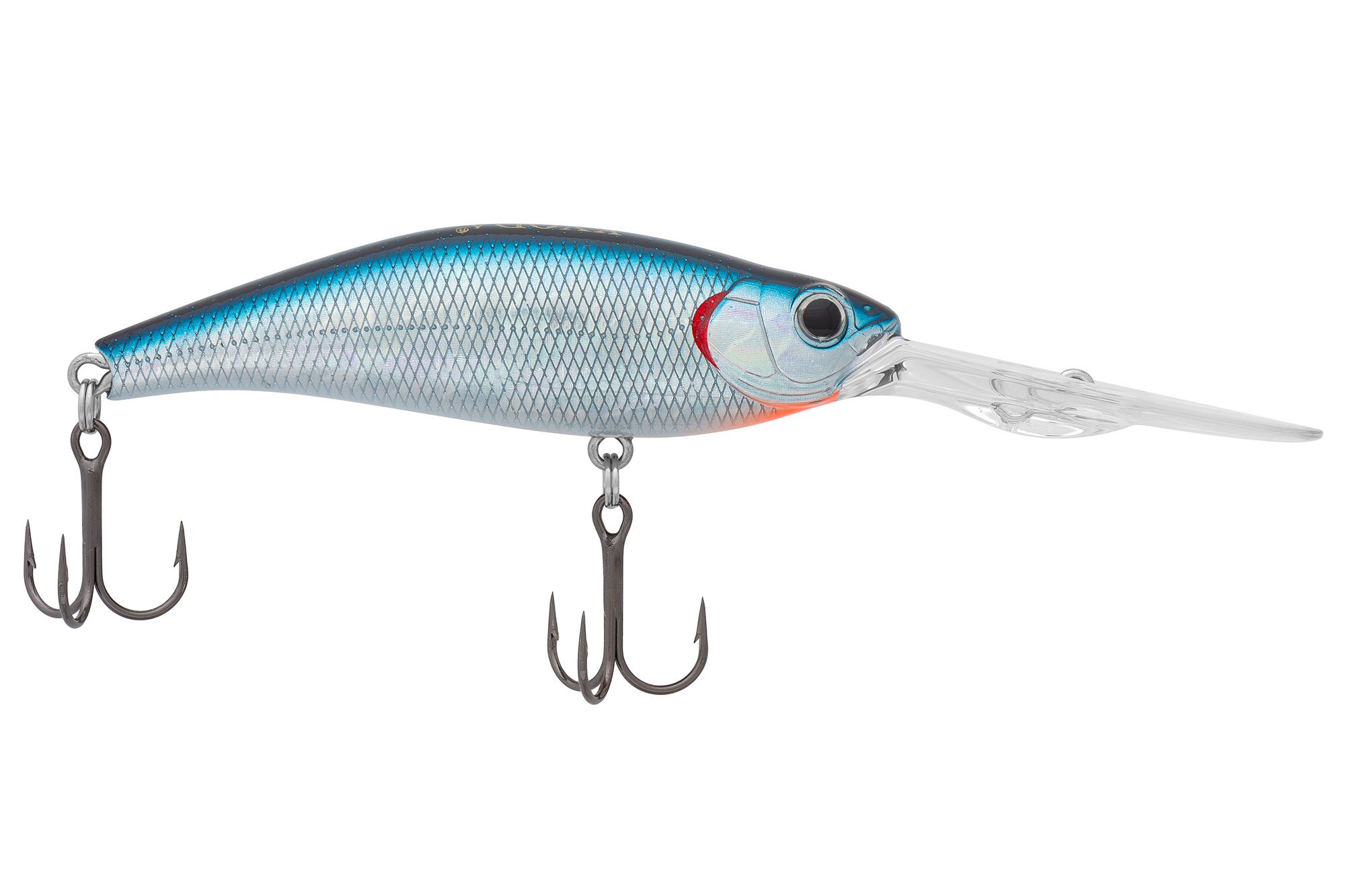 Воблер KYODA SHARP MINNOW-75F, длина 7.5 см, вес 12.0 гр, цвет P1576, заглубление 1.5-4 м.