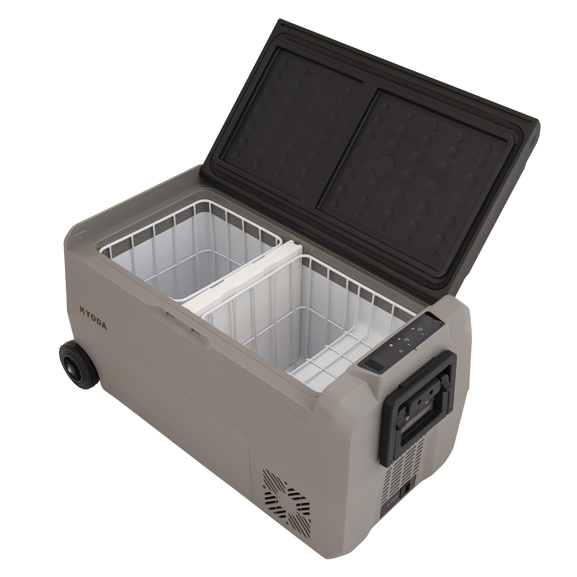 Автохолодильник Kyoda T36WH, двухкамерный, объем 36 л, вес 15,5 кг