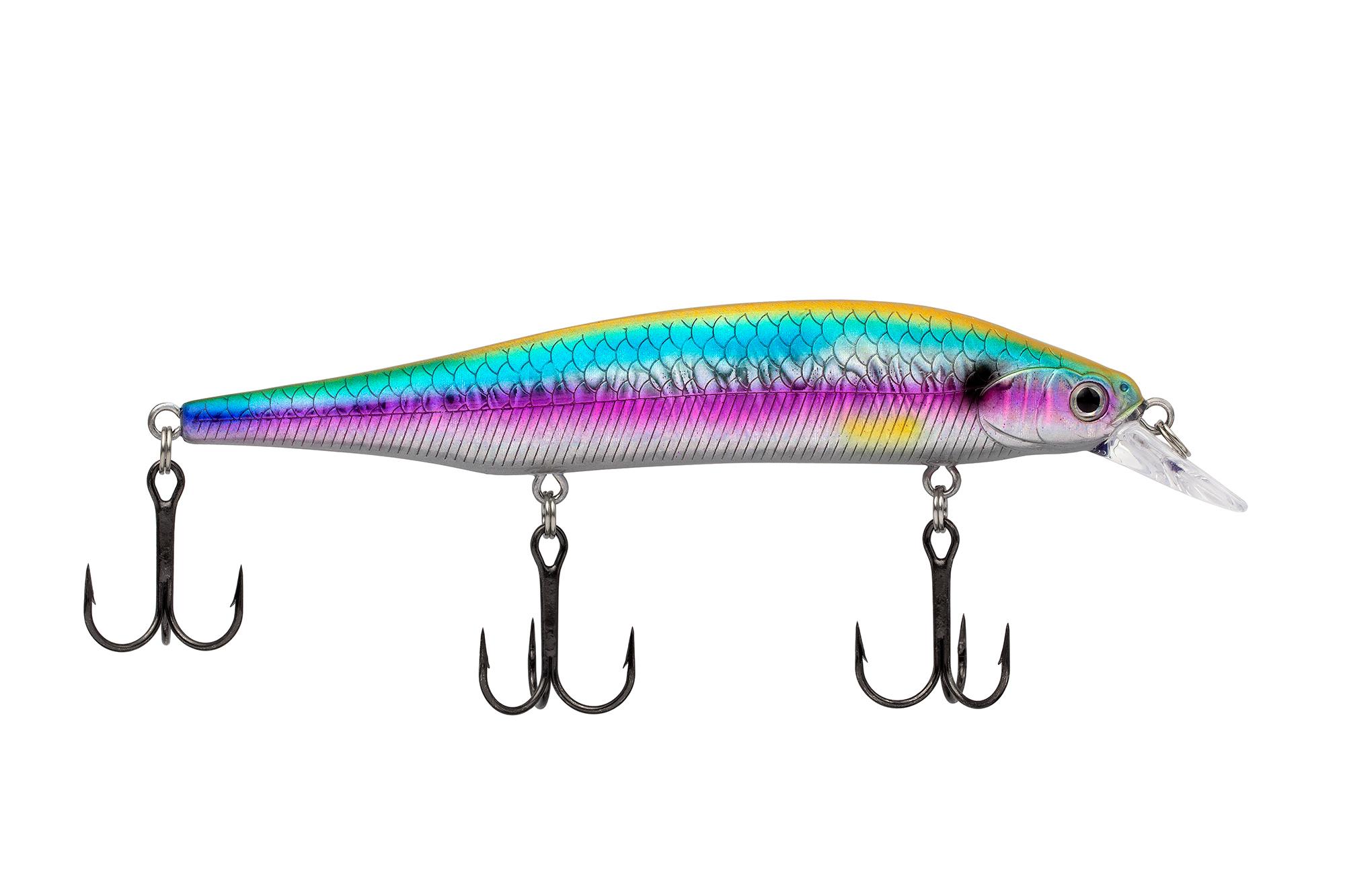 Воблер KYODA FALCON MINNOW-115SP,  длина 115 мм, вес 15.5 гр, цвет P1038 заглубление 0 - 1.7м.