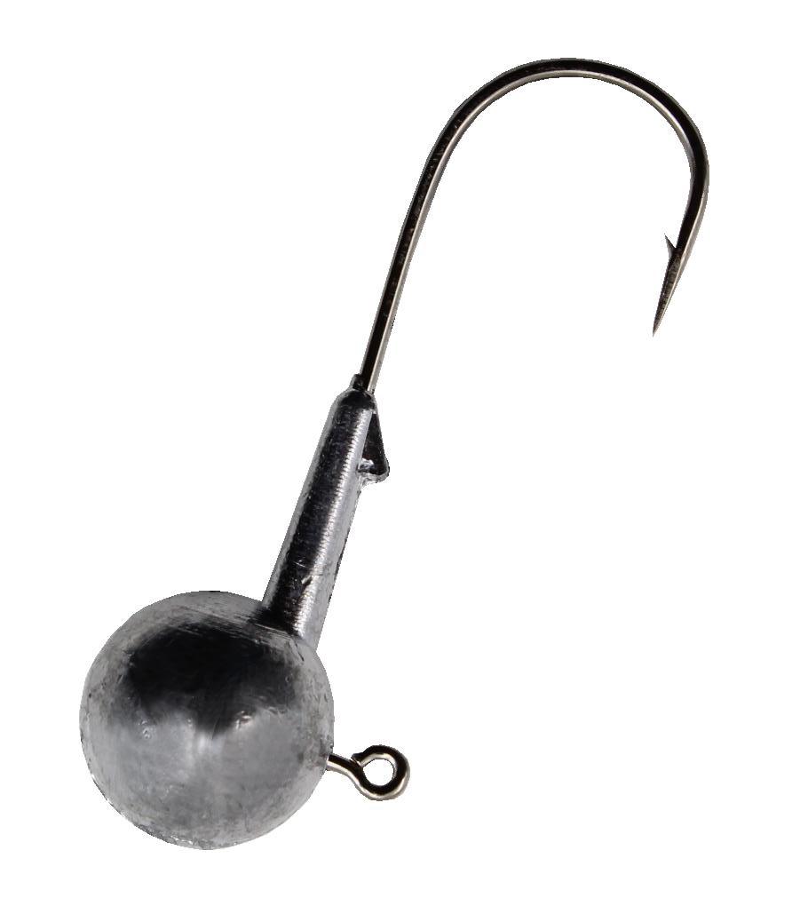 Дж. головка шар, крючок Kumho2412 (Корея), размер 2/0, вес 9,0 гр. /20 шт/