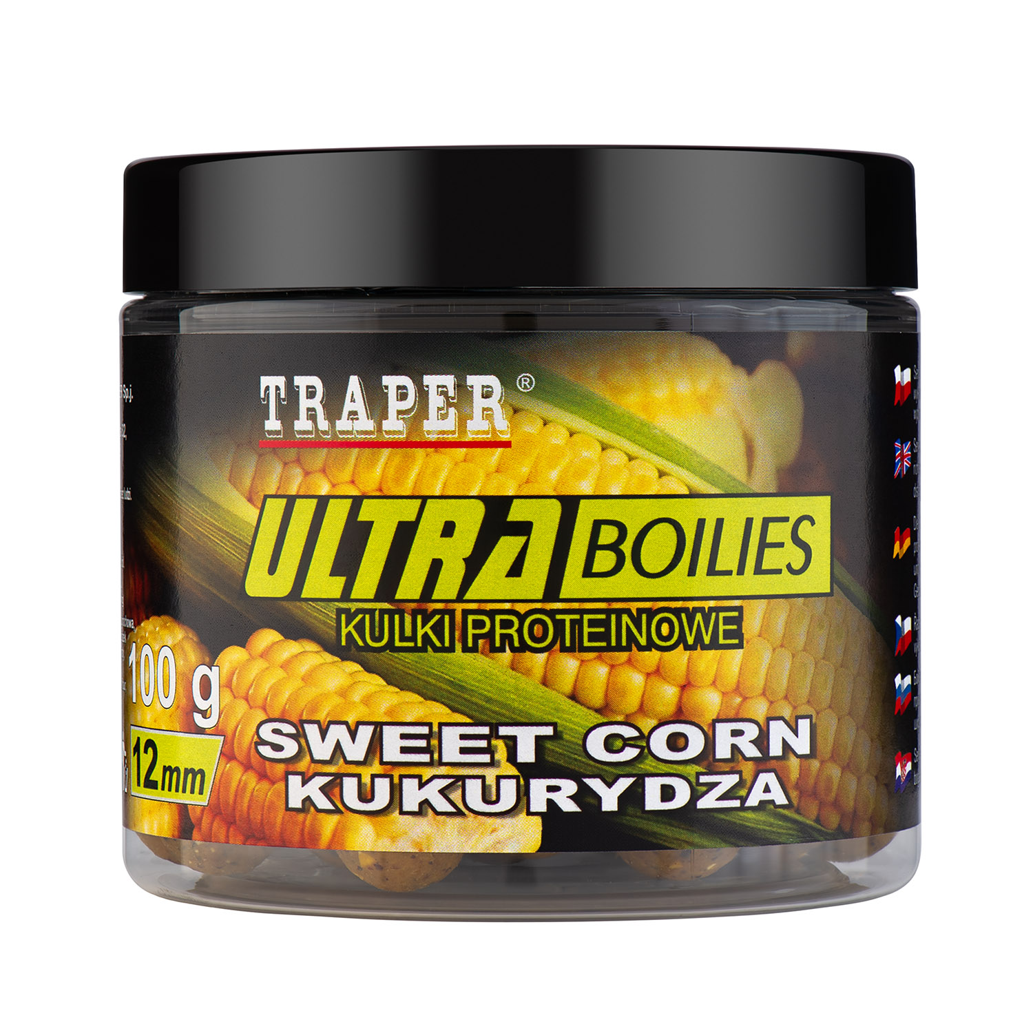 Бойлы TRAPER ULTRA 12 мм, 100 гр, Кукуруза