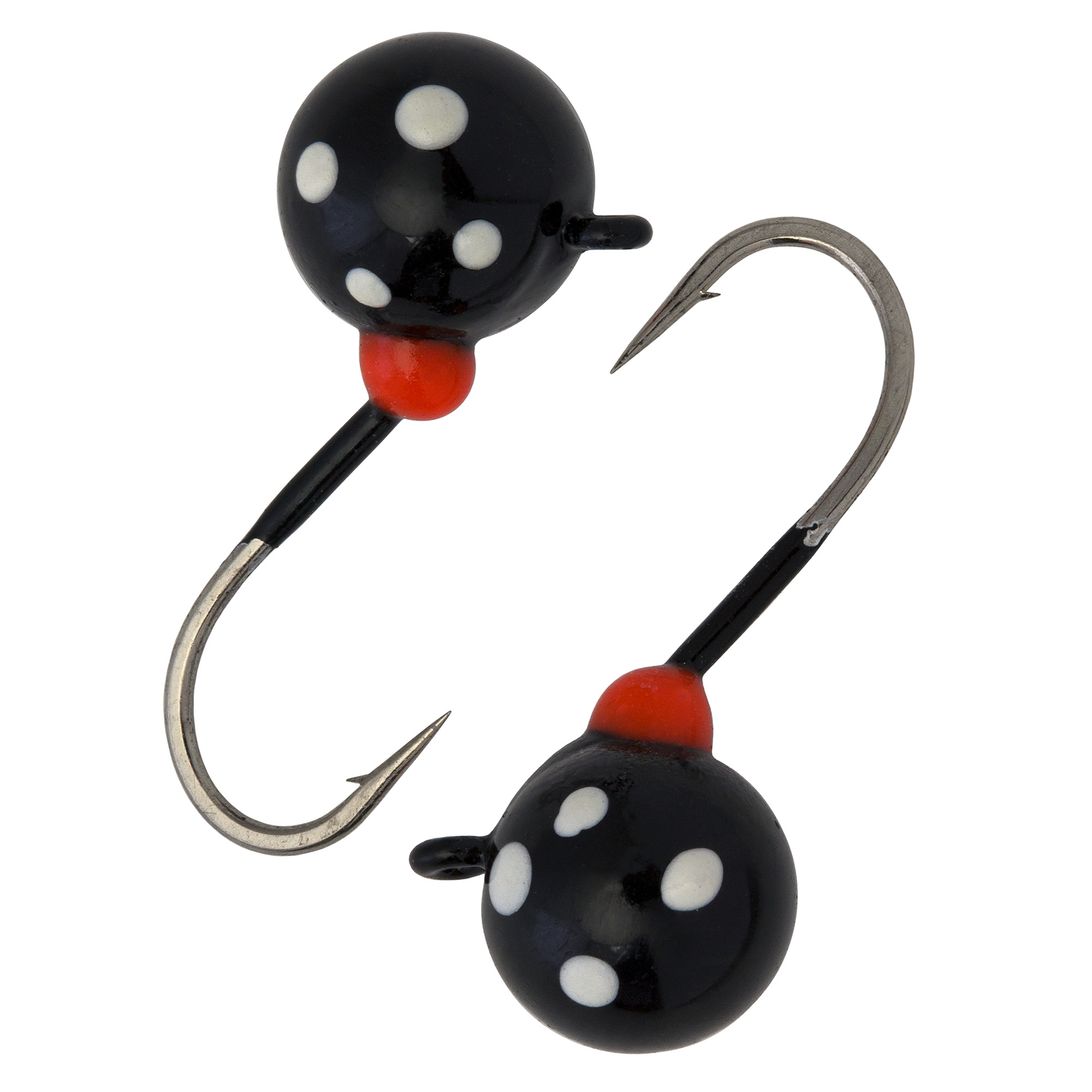 Дробинка с ушком d 7.0 мм, вес 3.3  гр, обмазка черная с точками /10 шт/