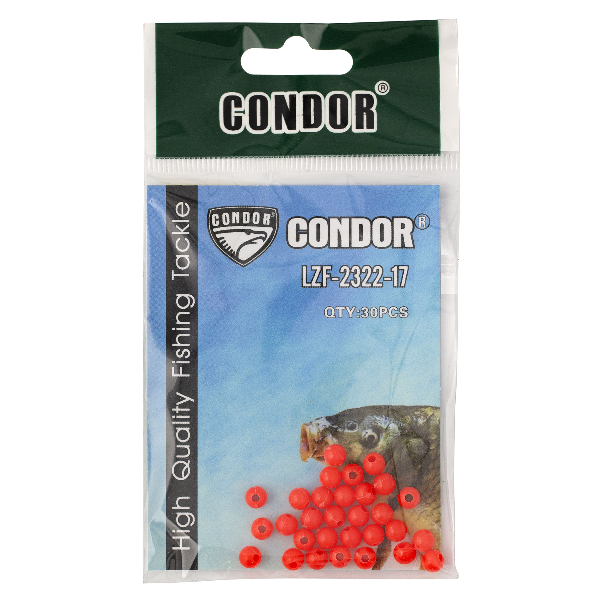 Бусина ПВХ 5 мм, 30 шт/уп (10 уп)