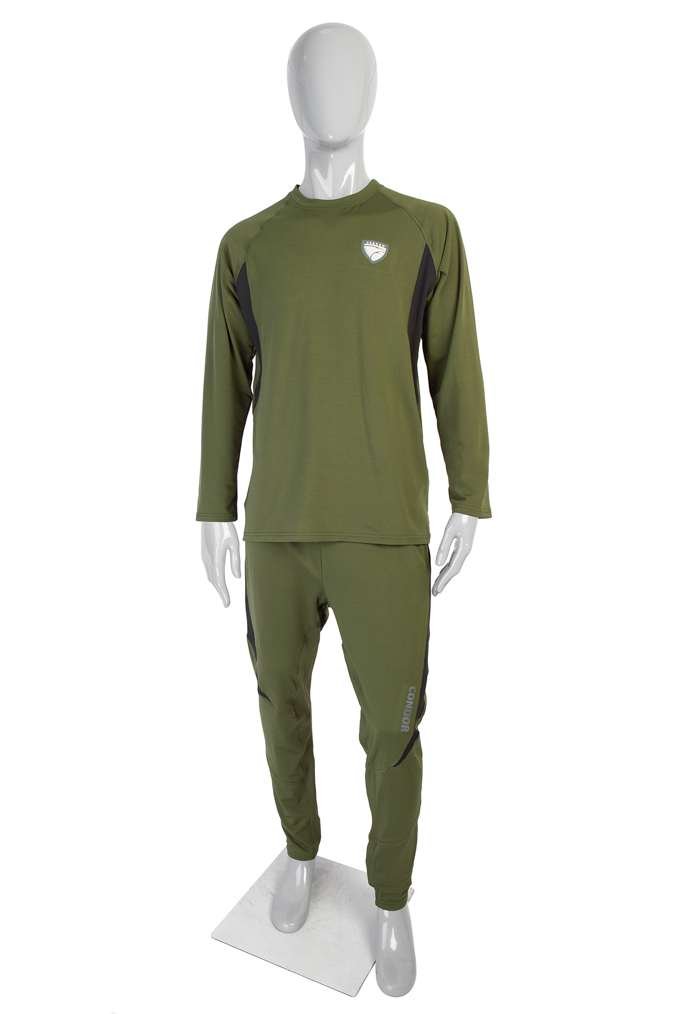 Термобелье "Condor", "THERMO24", нательное, комплект, полиэстр 92%, спандекс 8%, цвет хаки, р-р 3XL Термобелье "Condor", "THERMO24", нательное, комплект, полиэстр 92%, спандекс 8%, цвет хаки, р-р 3XL