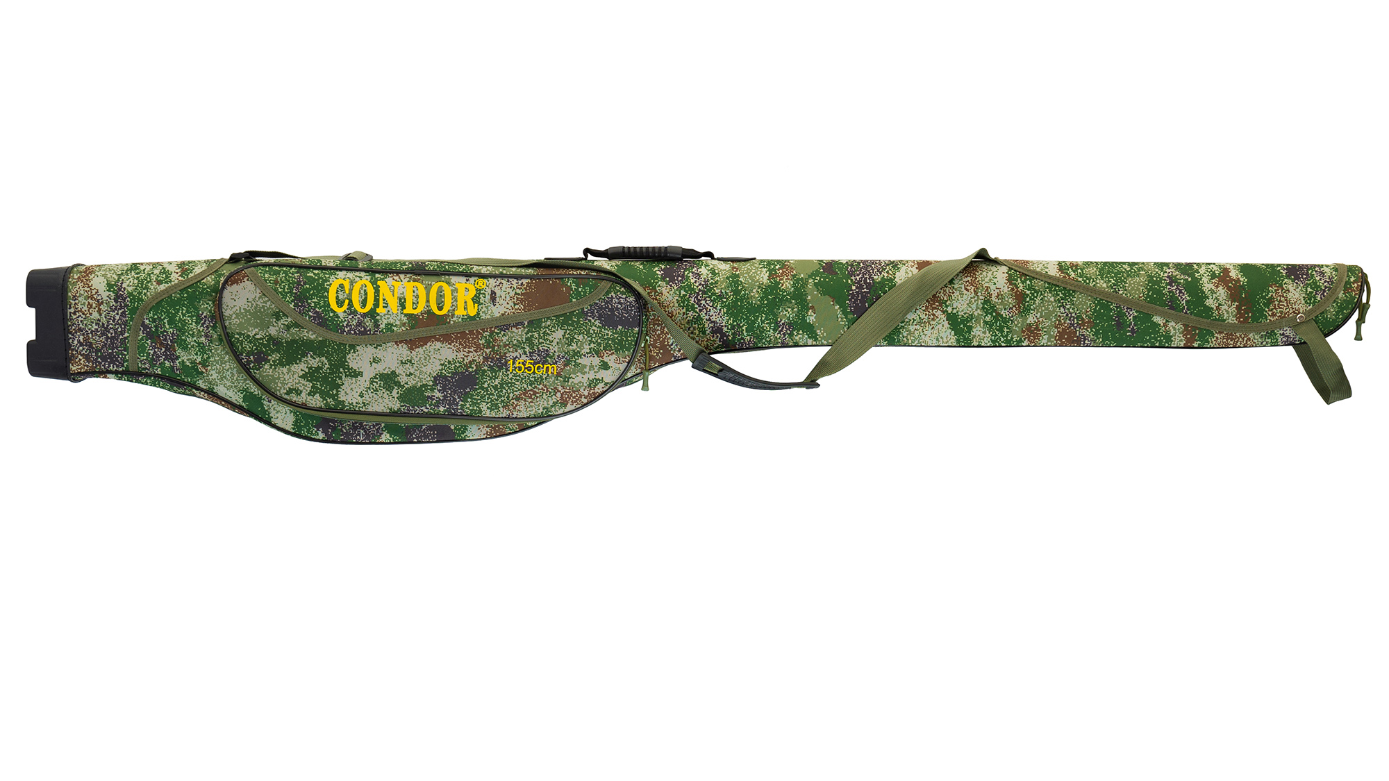 Чехол для удилищ "Condor" КМФ зелёная цифра L-165