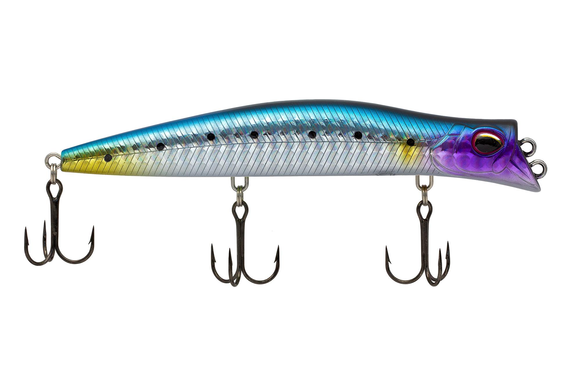 Воблер KYODA POCKY MINNOW-130F, длина 130 мм, вес 17,5  гр, цвет P94-1 заглубление 0,1 - 0,2 м.