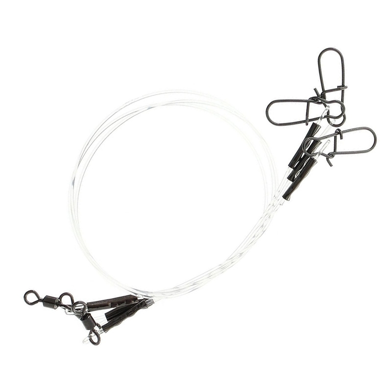 Набор поводков Condor флюрокарбон d 0,8 мм, длина 30 см, разрывная нагрузка 18 кг (10шт)