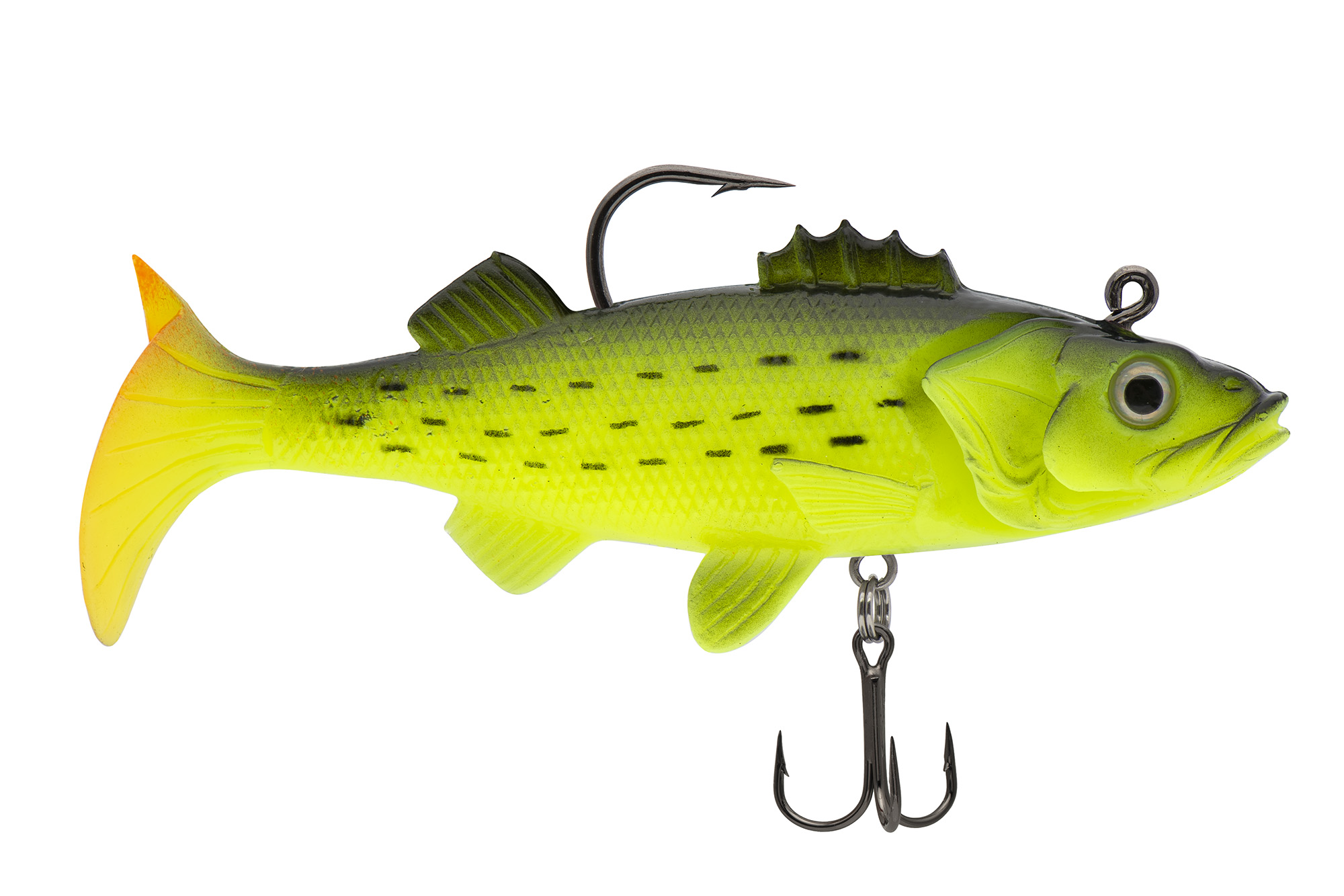 Виброхвост оснащённый CONDOR Crazy Bait NWPE04# размер 100 мм, вес 25 гр, цвет 23# (2 шт)