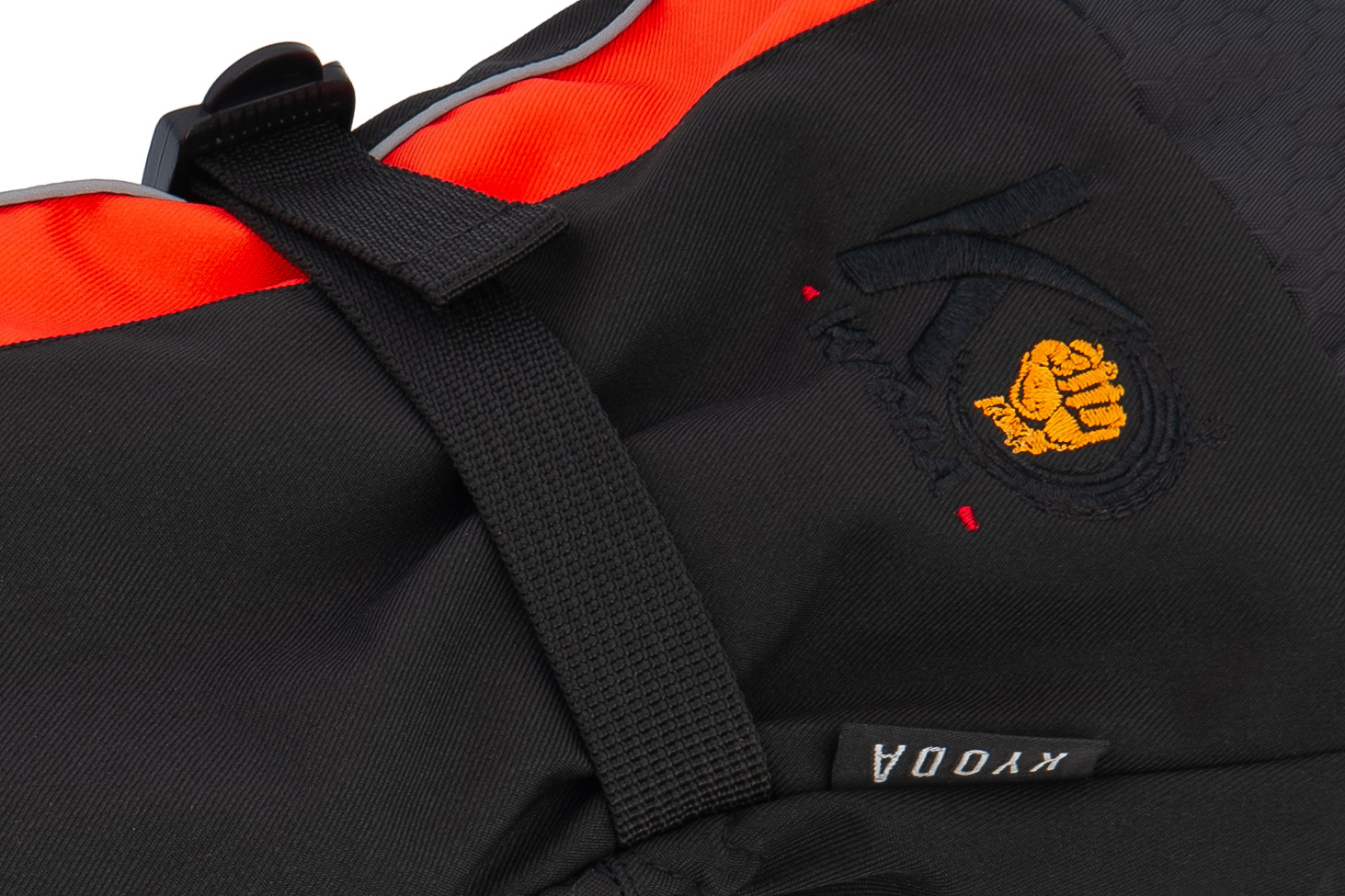 Рукавицы KYODA, мод. K-188, флис изнутри, цвет чёрный/оранж, размер XL Рукавицы KYODA, мод. K-188, флис изнутри, цвет чёрный/оранж, размер XL