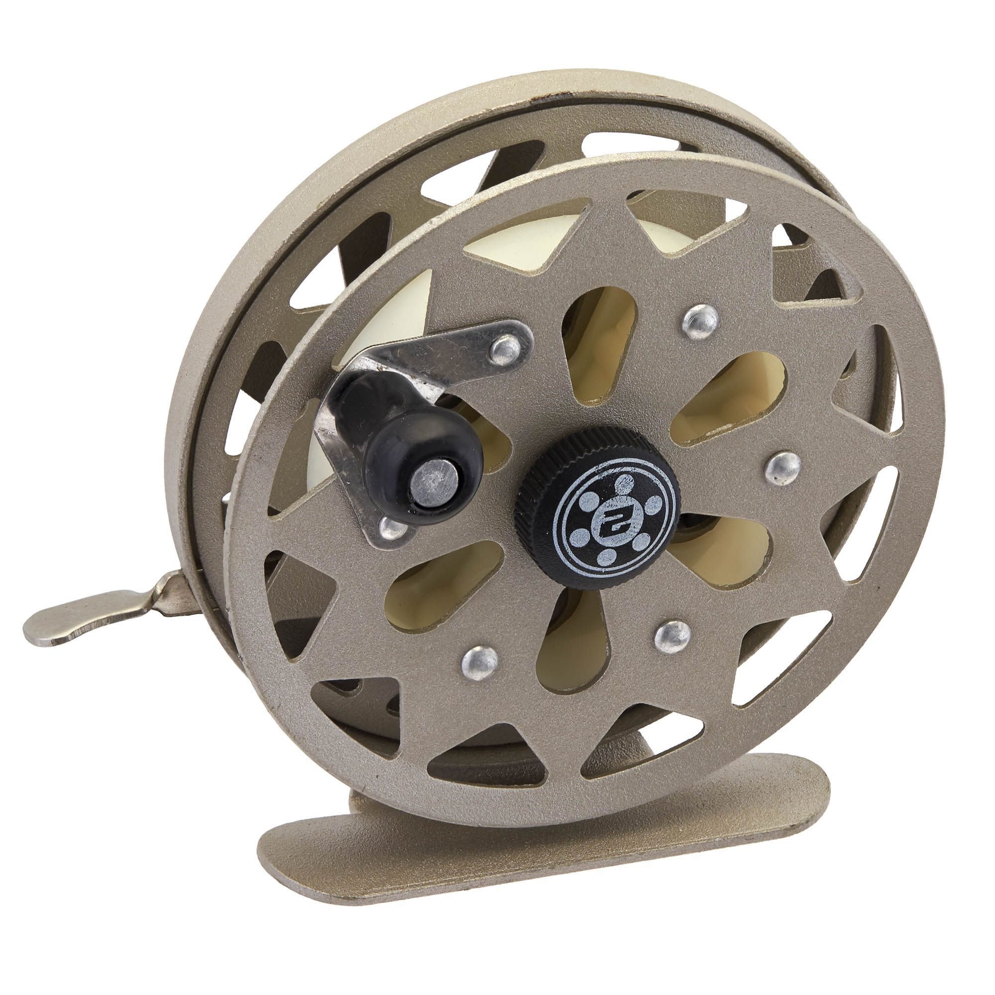 Катушка инерционная XINGSHENGYUJU "TL75" металл, Ø75mm