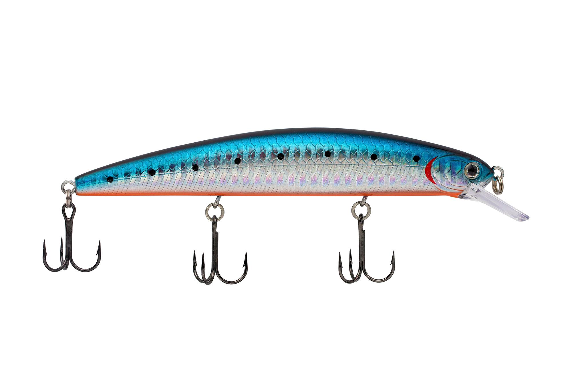 Воблер KYODA VISION MINNOW-113SP, длина 113 мм, вес 16  гр, цвет P695 заглубление 0 - 2 м.