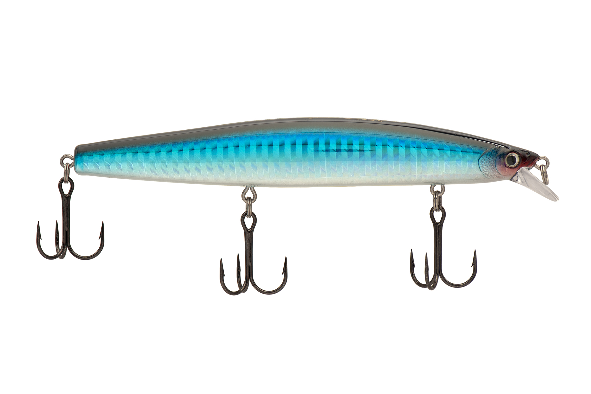 Воблер KYODA Spotlight Minnow-125F, длина 12,5 см, вес 22 гр, цвет P299, заглубление 0,5-0,8 м.