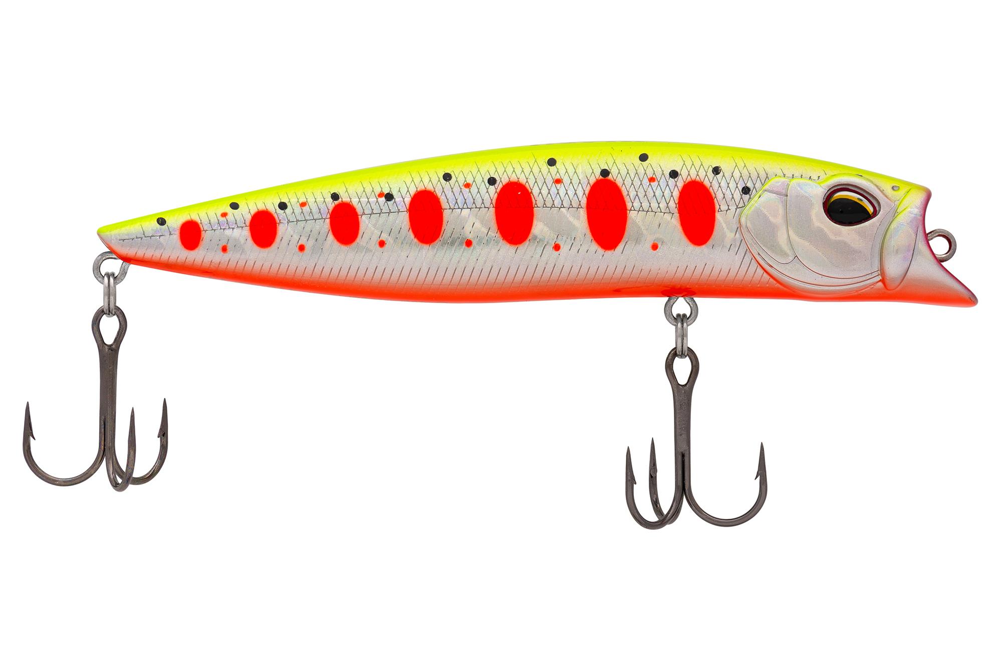 Воблер KYODA Catshark Minnow-110F, длина 11,0 см, вес 14 гр, цвет P1572, заглубление 0-0,5 м