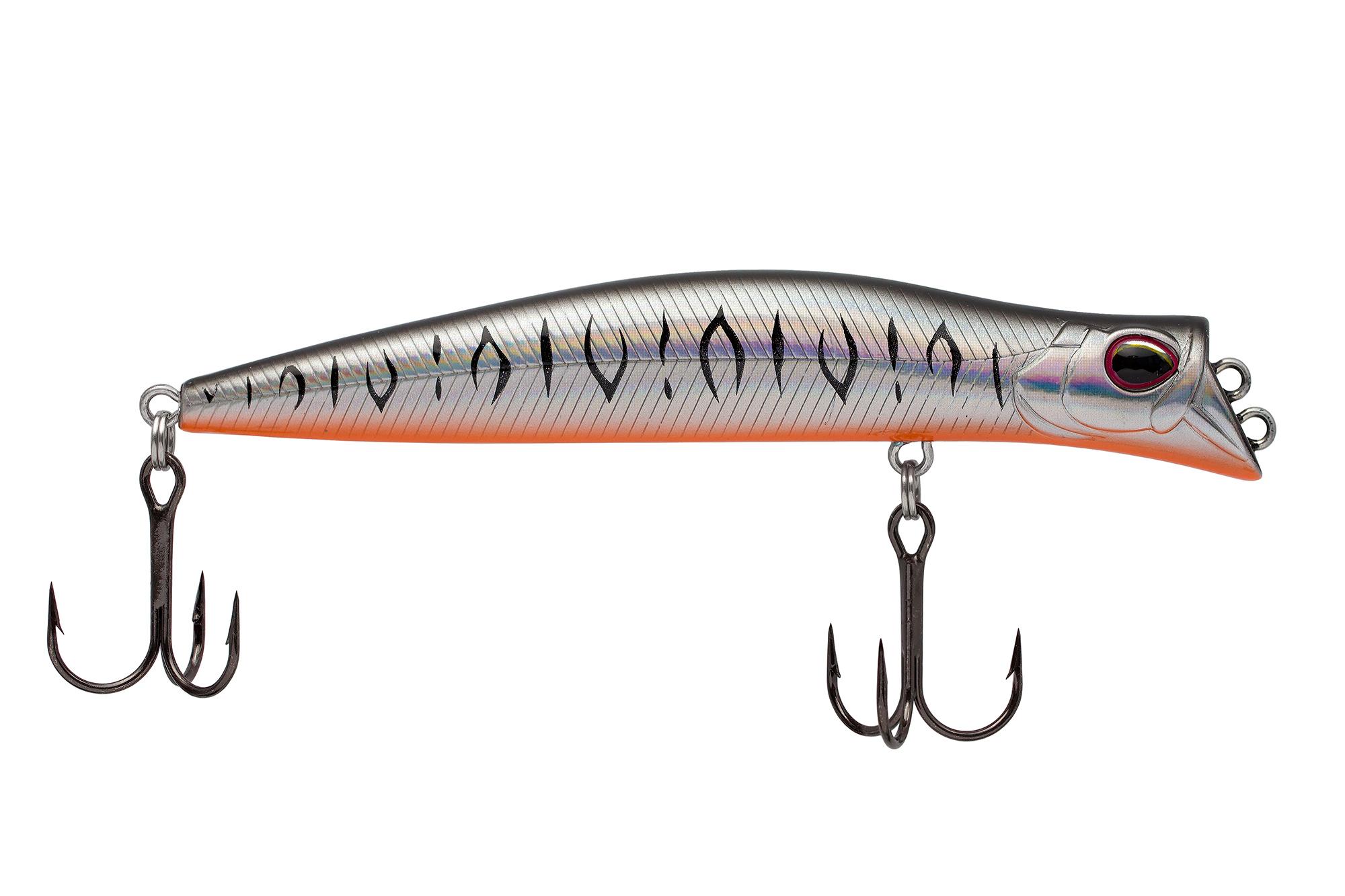 Воблер KYODA POCKY MINNOW-100F, длина 100 мм, вес 10,5  гр, цвет P1039 заглубление 0 - 0,2 м.