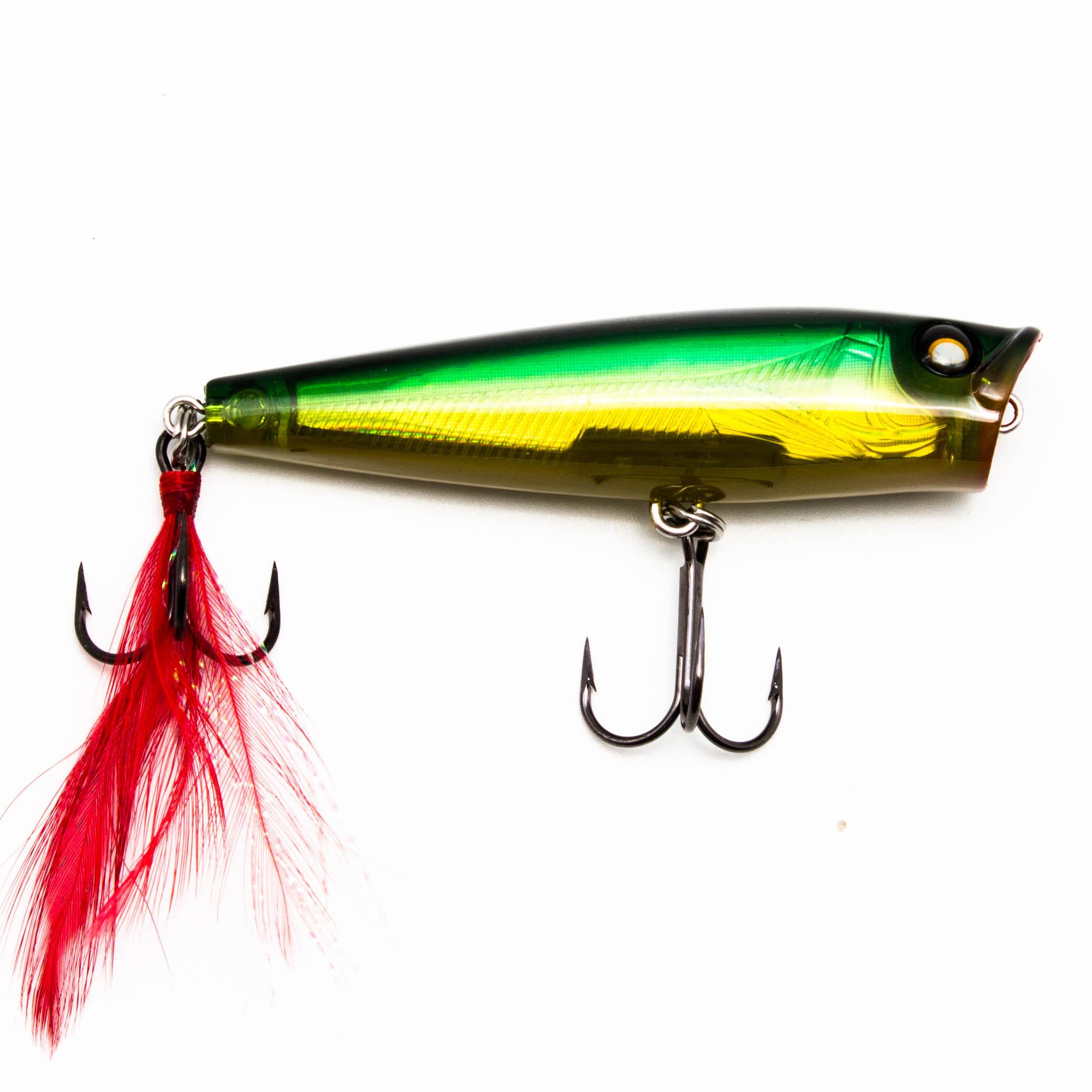 Воблер KYODA Shine Pop-65F, длина 6,5 см, вес 7,5 гр, цвет P150, заглубление поверхностное