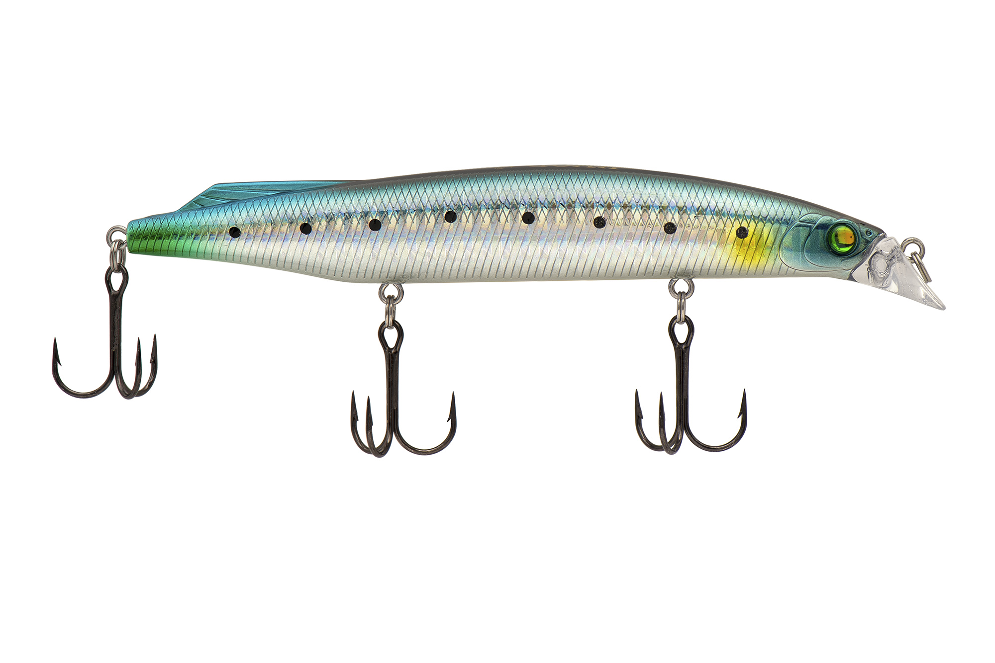 Воблер KYODA Sibas Minnow-125F, длина 12,5 см, вес 22 гр, цвет P94, заглубление 0,6-0,8 м.