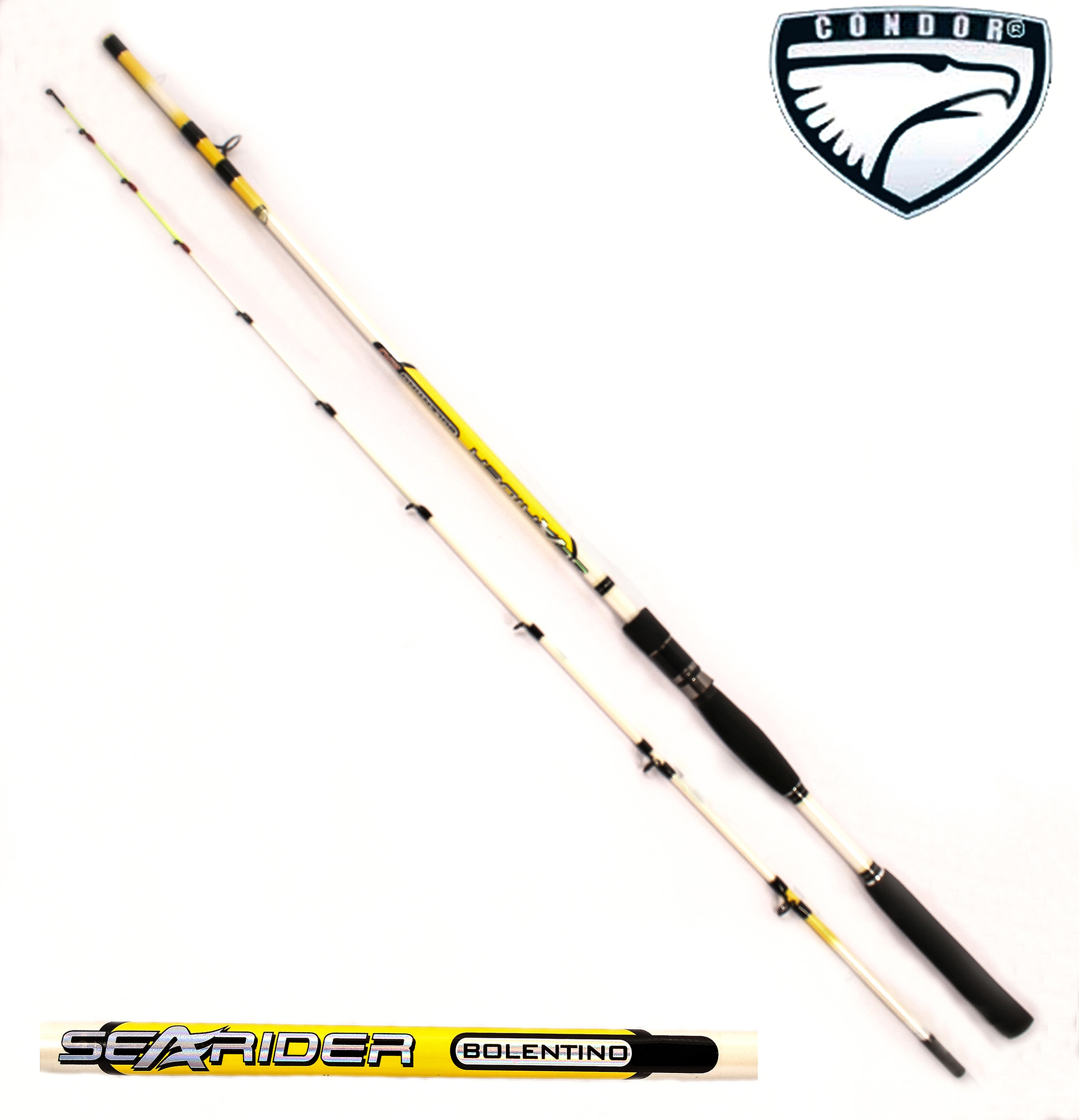 Спиннинг Condor SeaRider длина 2,40 м, тест до 150 гр, стеклопластик, штекер