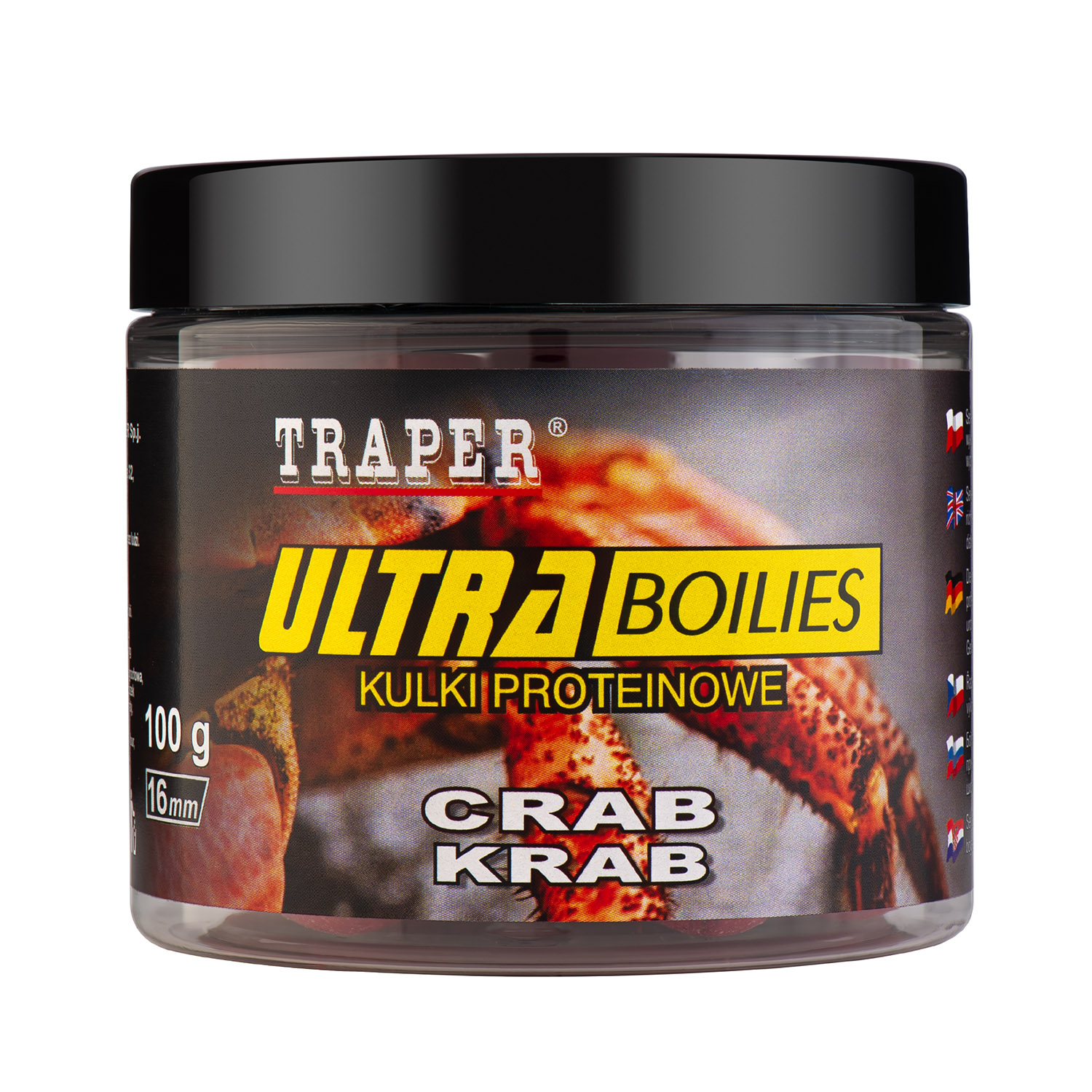 Бойлы TRAPER ULTRA 16 мм, 100 гр, Краб