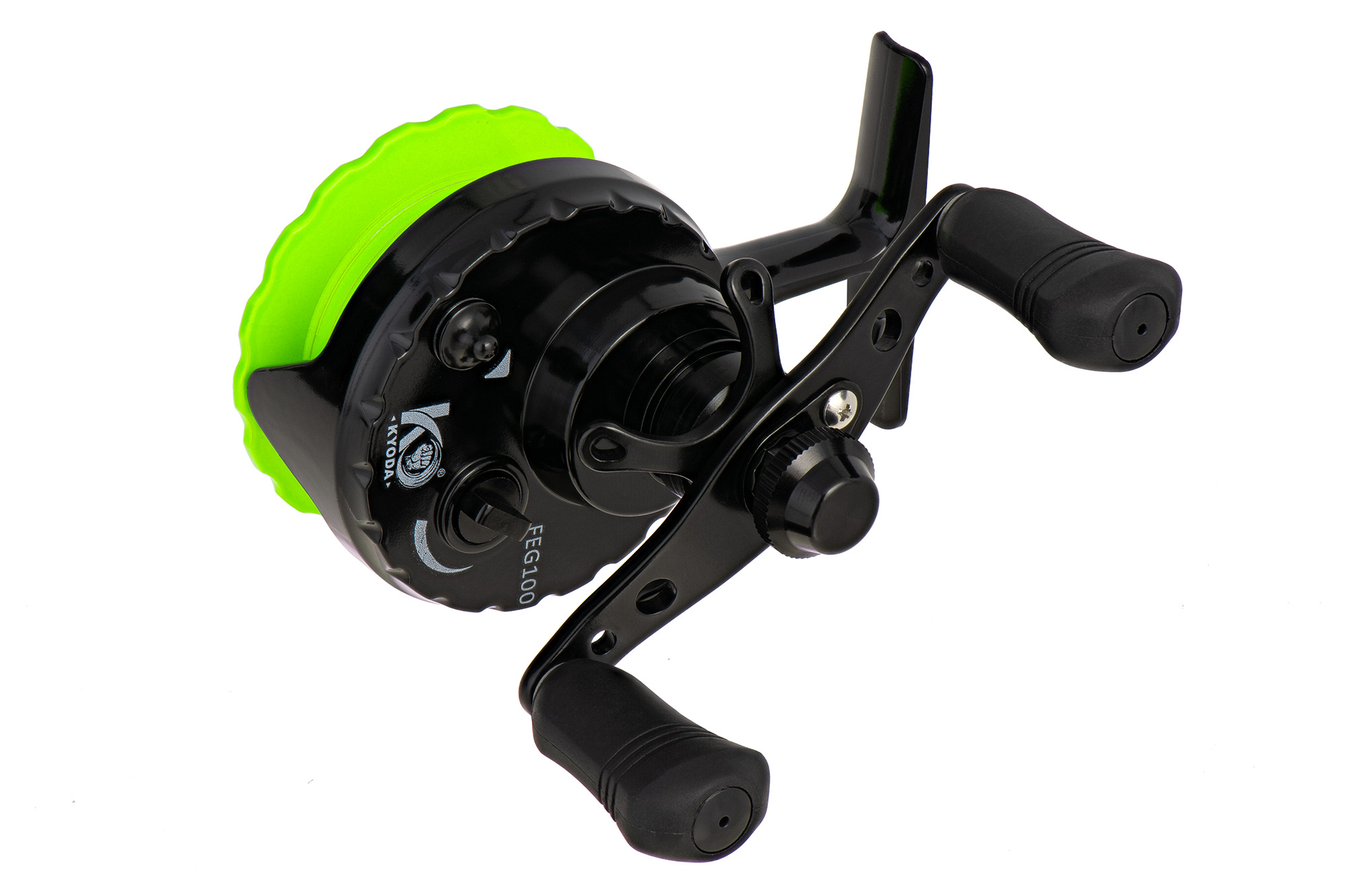 Катушка инерционная "KYODA" FISHER, корпус пластик, шпуля пластик, диам.внутр.45/внеш.55 Катушка инерционная "KYODA" FISHER, корпус пластик, шпуля пластик, диам.внутр.45/внеш.55