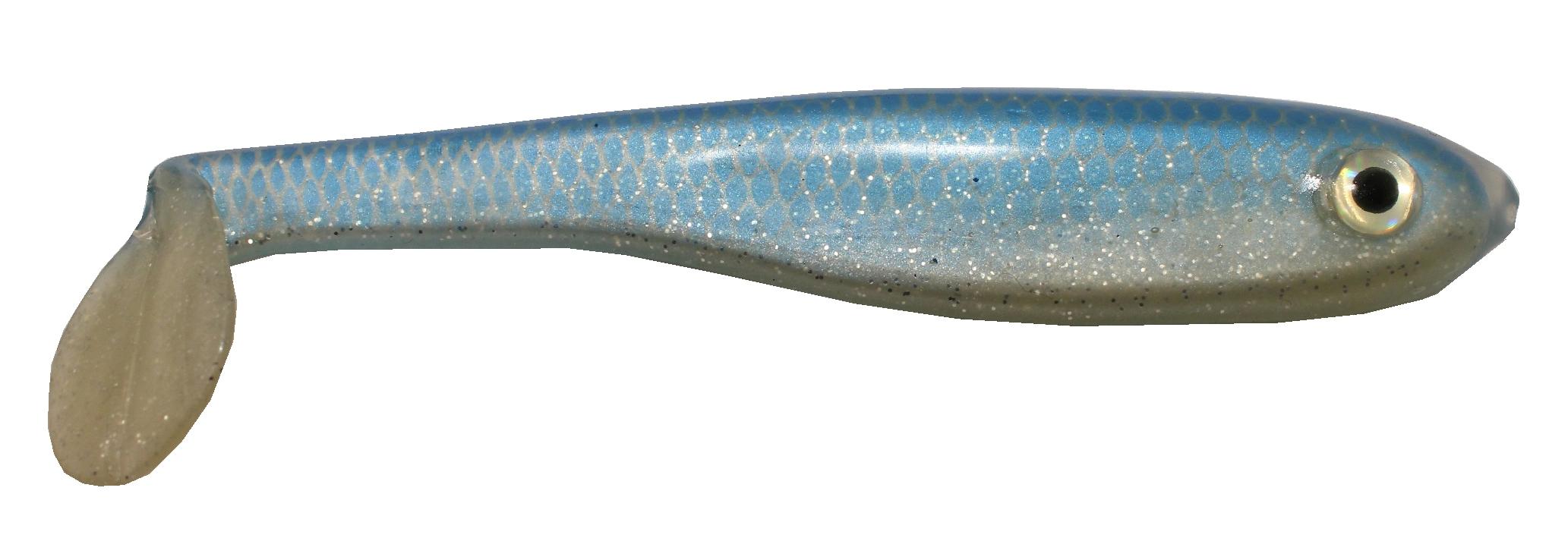 Виброхвост CONDOR Crazy Bait BSH100 размер 100 мм  цвет 002 (4 шт)