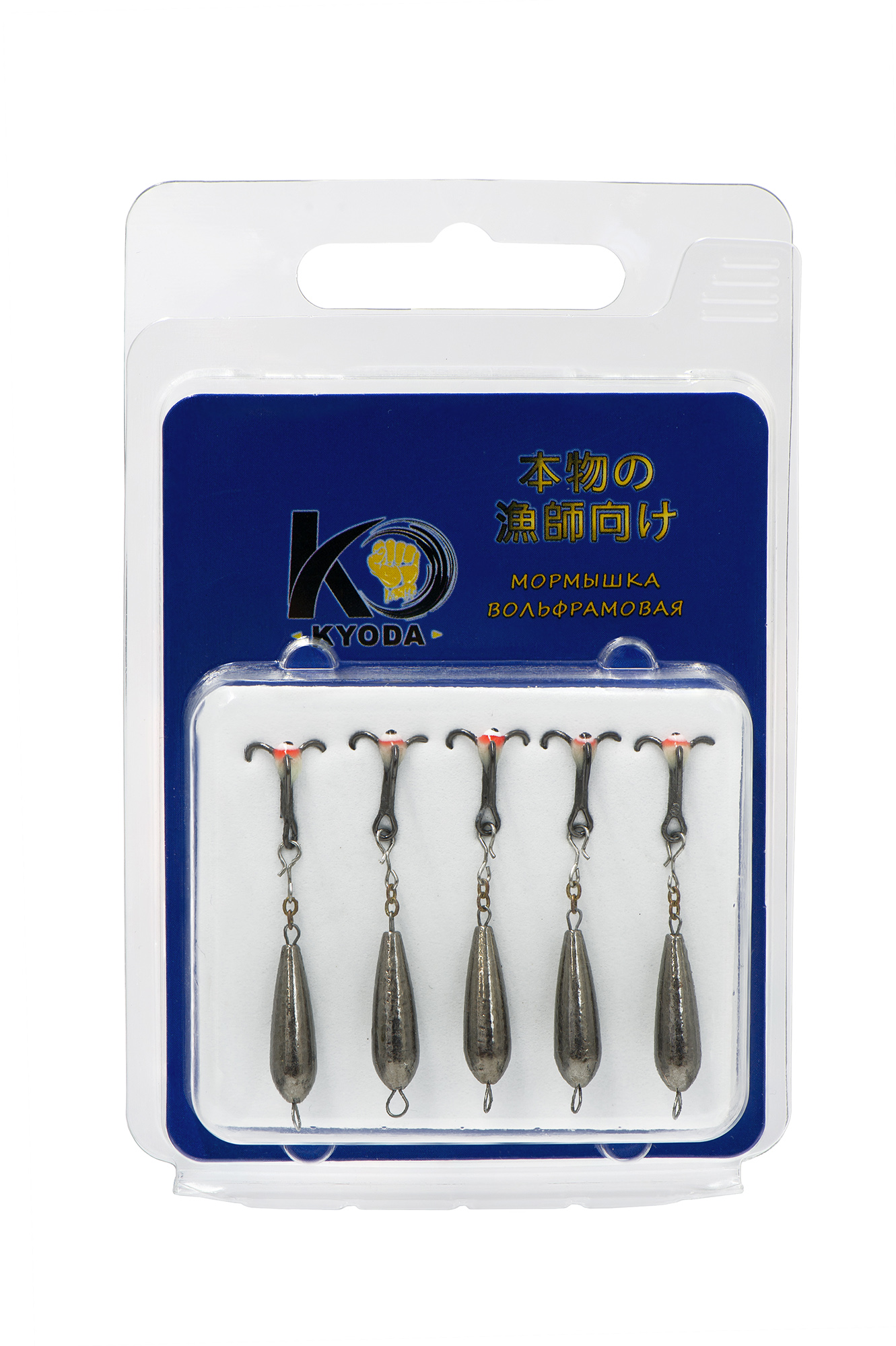 Черт с подвесным тройником, размер S, вес 0,8  гр, черный никель  /5 шт/