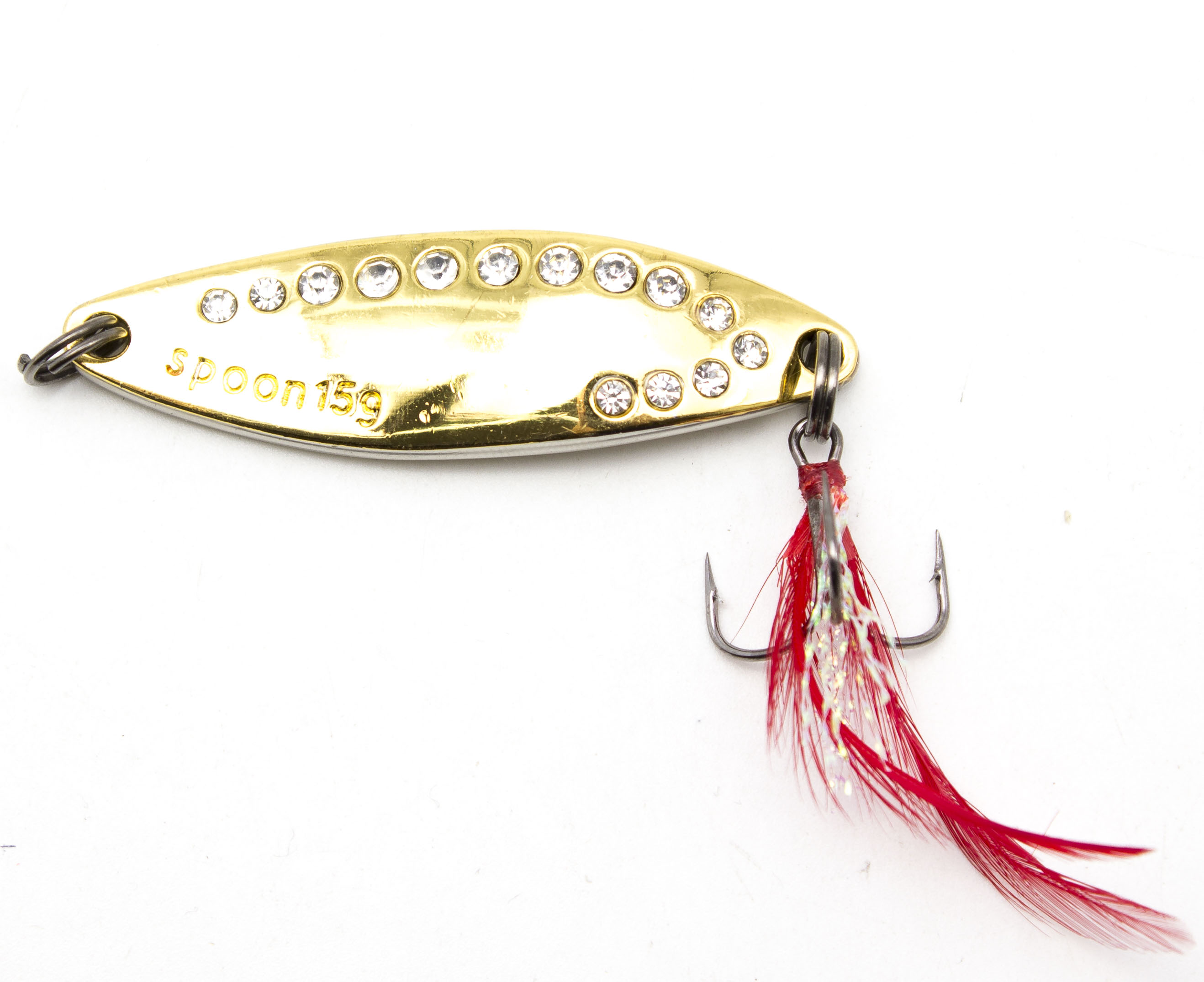 Блесна зимняя 3452, вес 15 гр, цвет 01 серебро