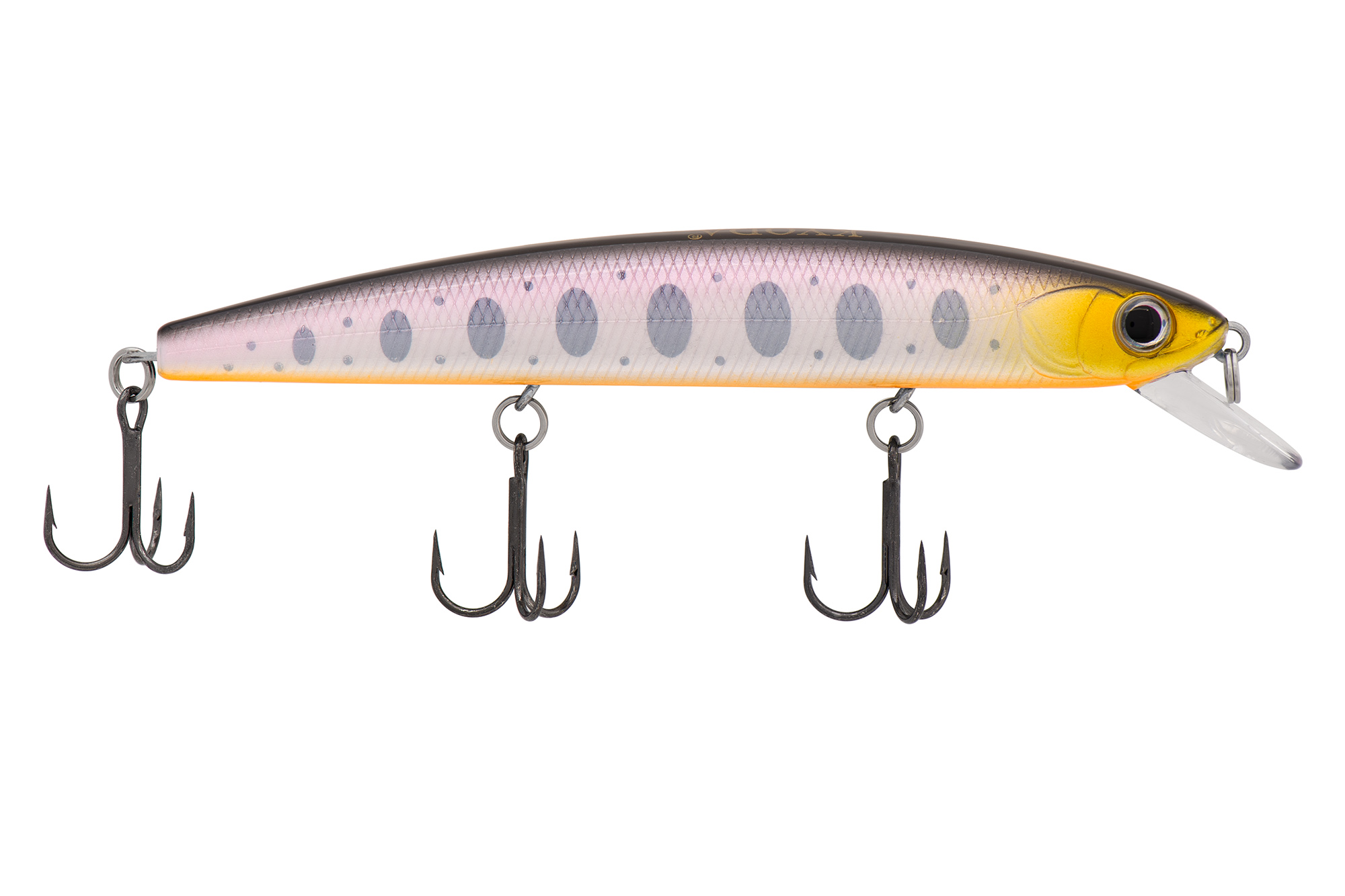 Воблер KYODA Hovercraft Minnow-90SP, длина 9,0 см, вес 9.0 гр, цвет P1281,  заглубление 0,8-1.2 м.