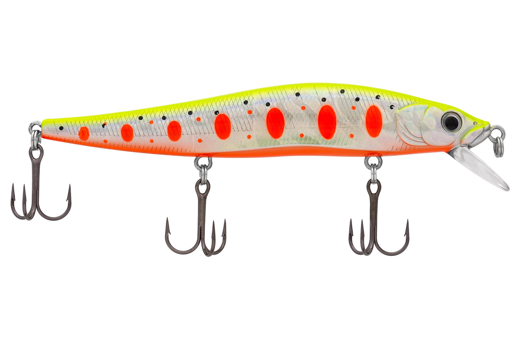 Воблер KYODA Pre-Stun Minnow-110F, длина 11,0 см, вес 13,0 гр, цвет P1572, заглубление 0-1,0 м