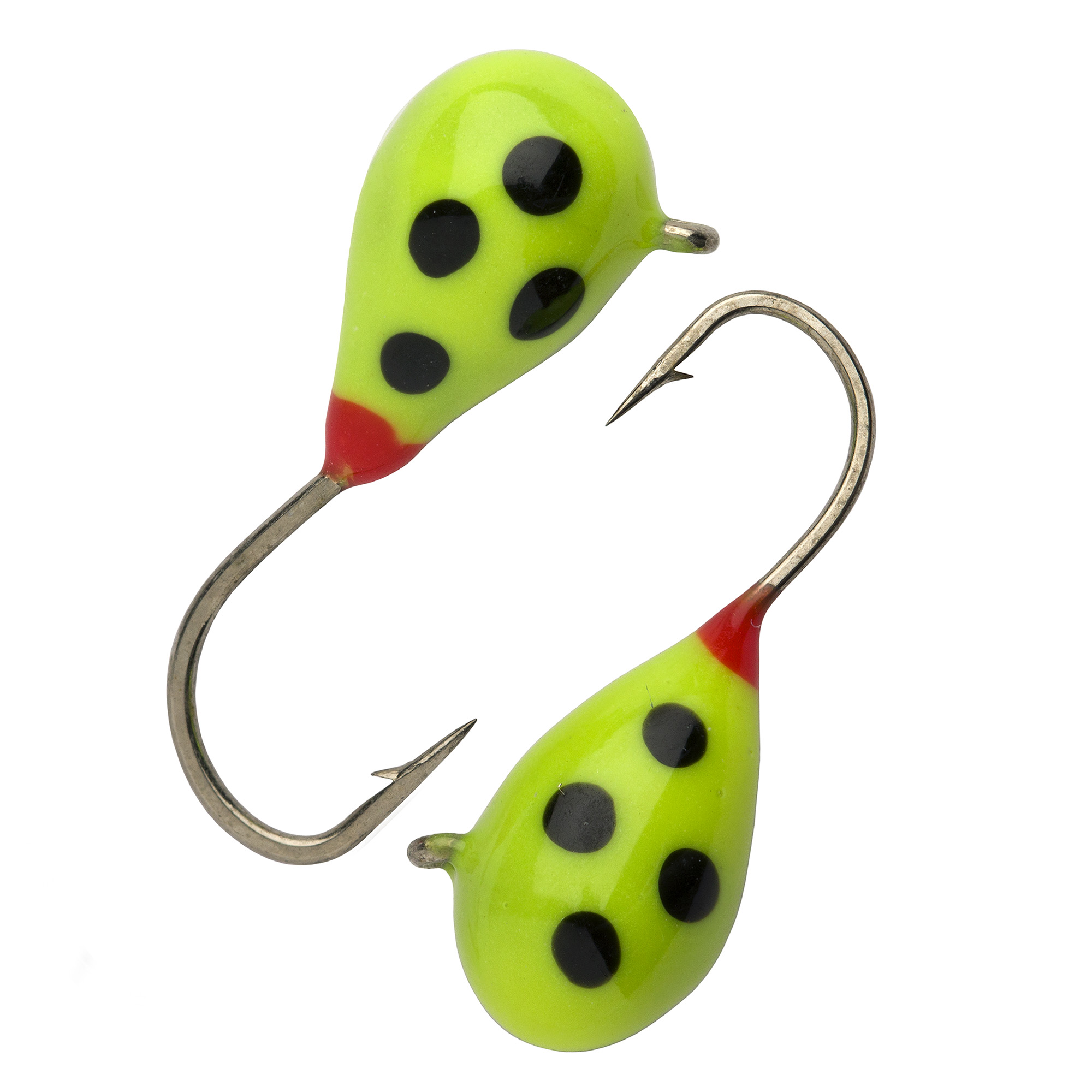 Капля с ушком d 4.0 мм, вес 1.1 гр, обмазка лимон с точками /10 шт/