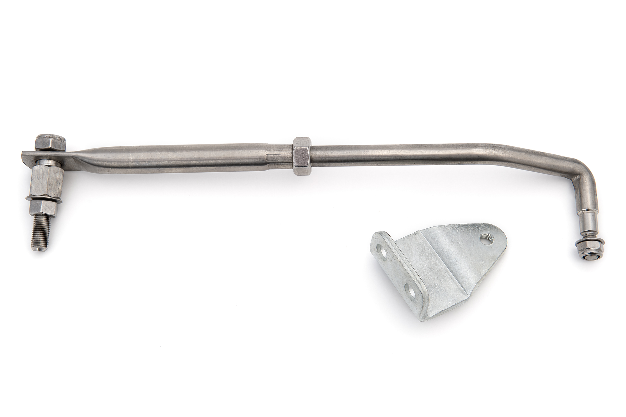 Тяга рулевая с проушиной YK7-T3L, 315-365 мм, нерж.