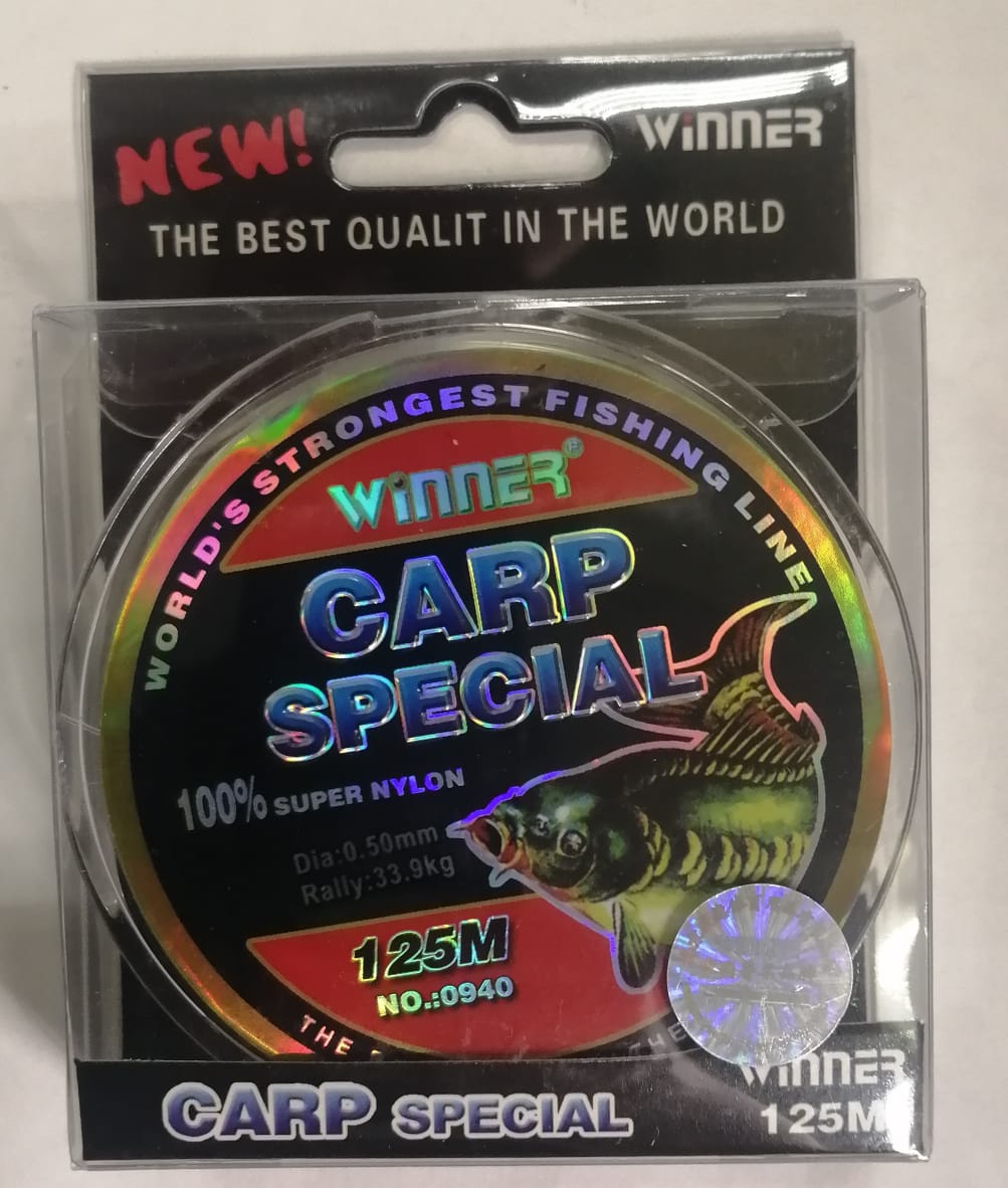 Carp Special  Condor d-0,50 мм, L-125 м , разрывная нагрузка 33,9 кг (10 шт)