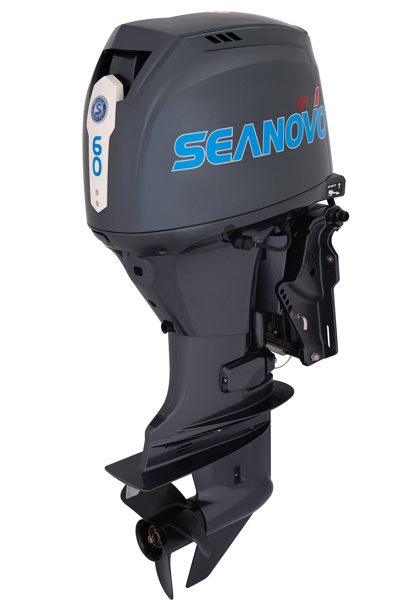 Двигатель лодочный "SEANOVO", 4-хтактный EFI, SNEF60FVEL-T