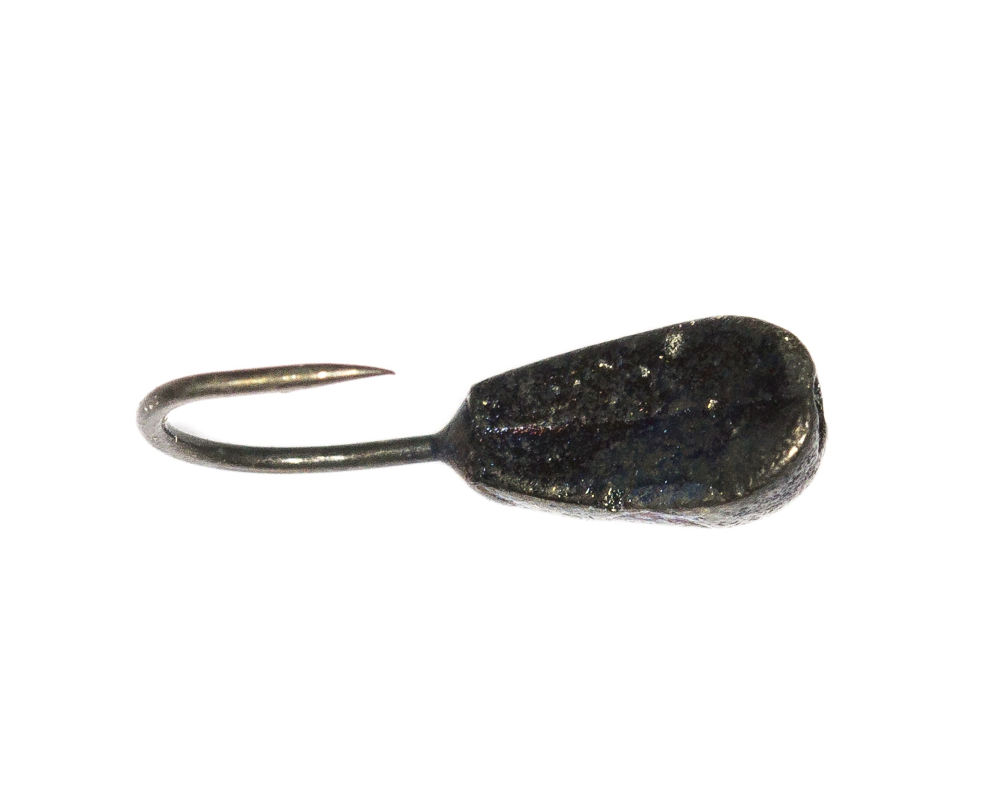 Волжская уралка с отверстием d 3,0 мм, вес 0,5 гр, черный никель /10 шт/