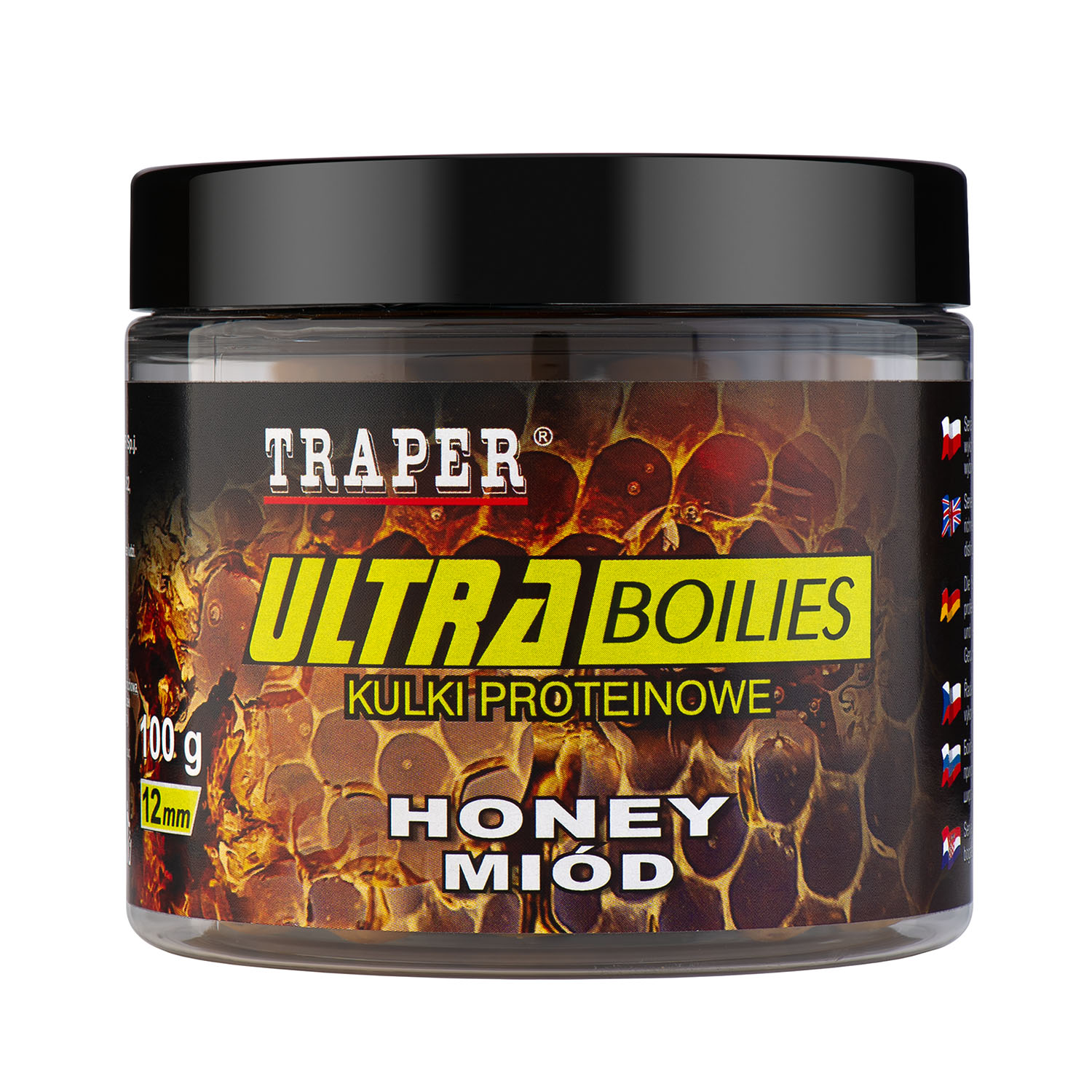 Бойлы TRAPER ULTRA 12 мм, 100 гр, Мёд
