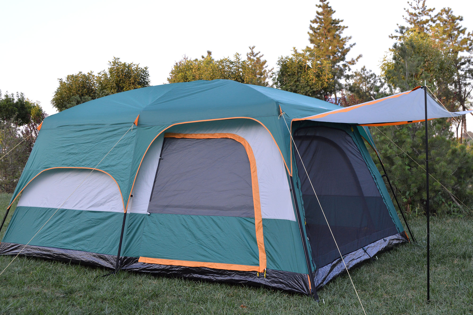 Палатка Condor, ART-1920, 10-мест, размер (210+210) x 300 x h215, вес 14 кг