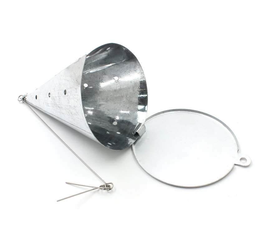 Кормушка зимняя "Самосвал" металлическая оцинкованная (малая)